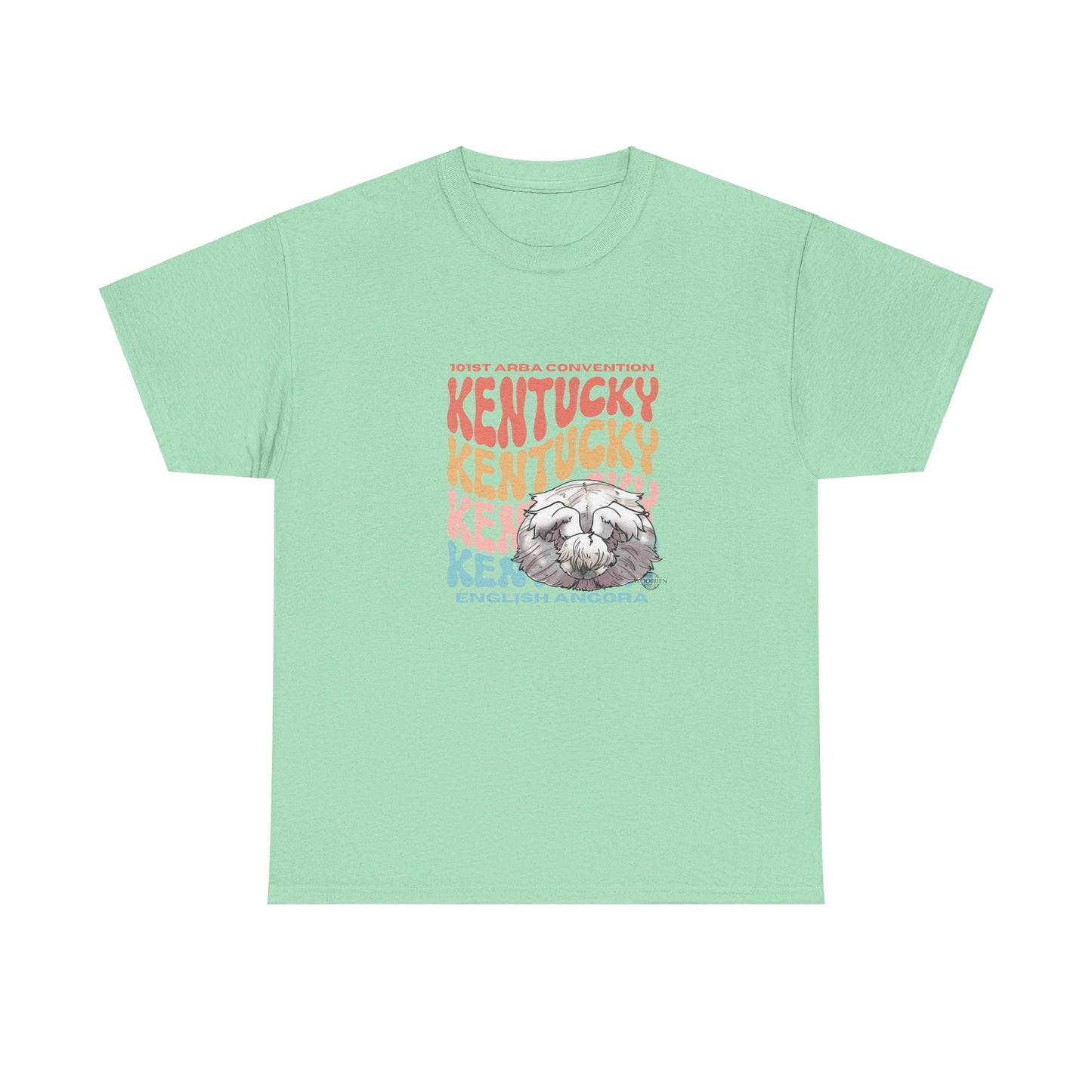 English Angora Kentucky Unisex Heavy Cotton Tee