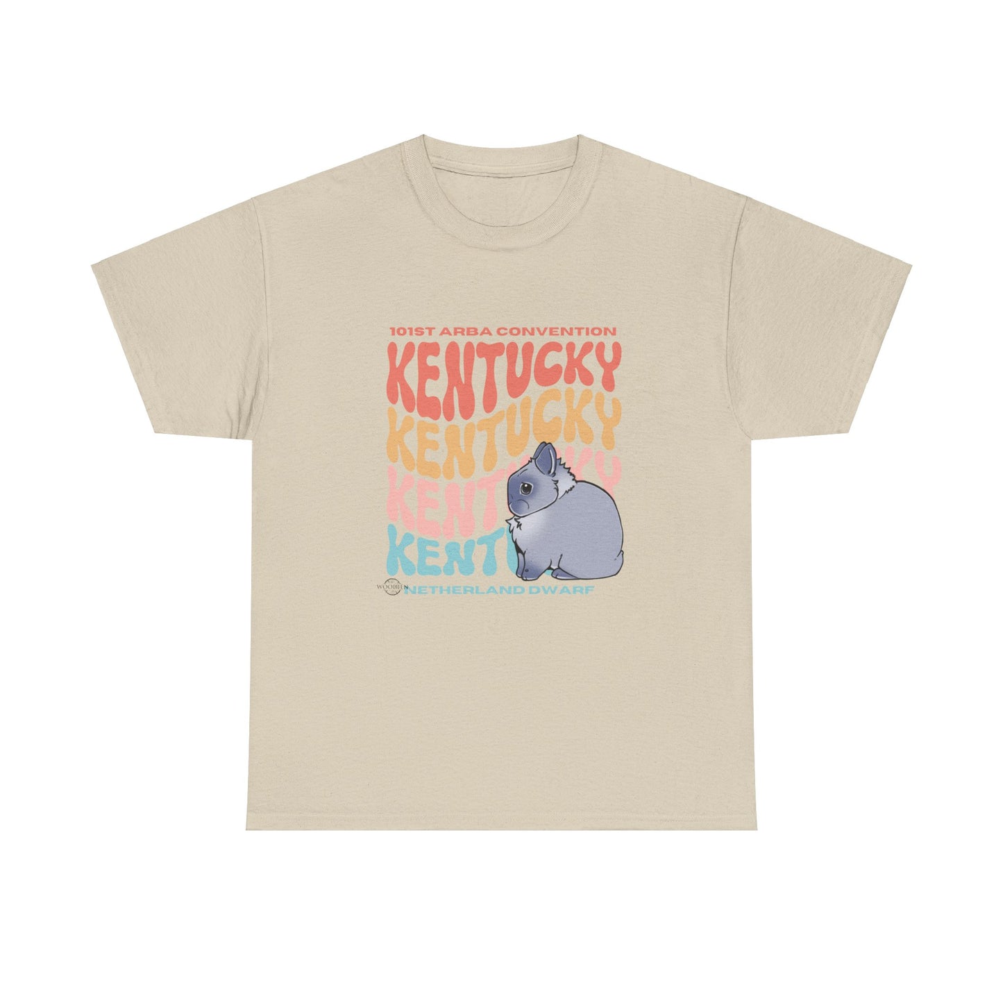 Netherland Dwarf Kentucky Unisex Heavy Cotton Tee