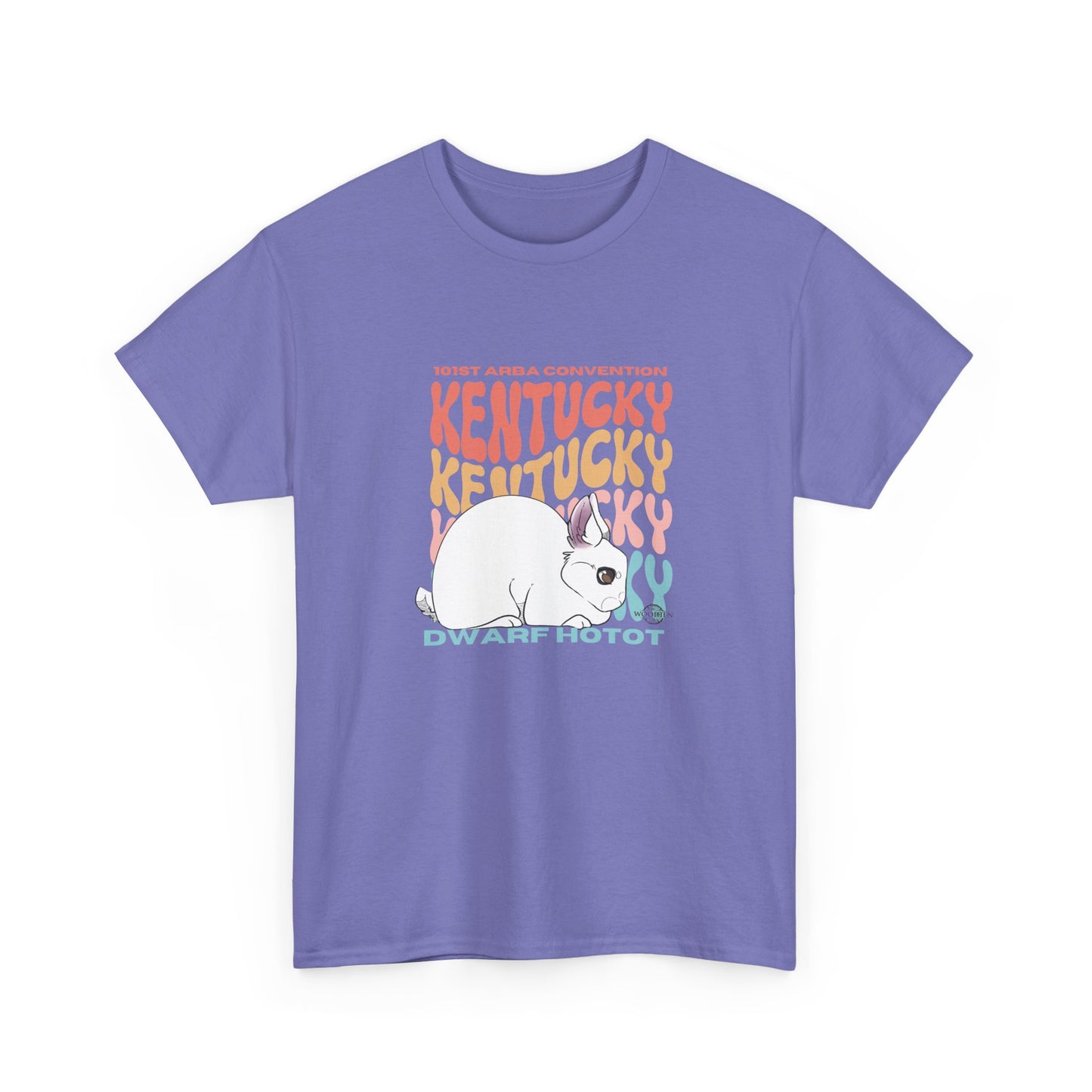 Dwarf Hotot Kentucky Unisex Heavy Cotton Tee