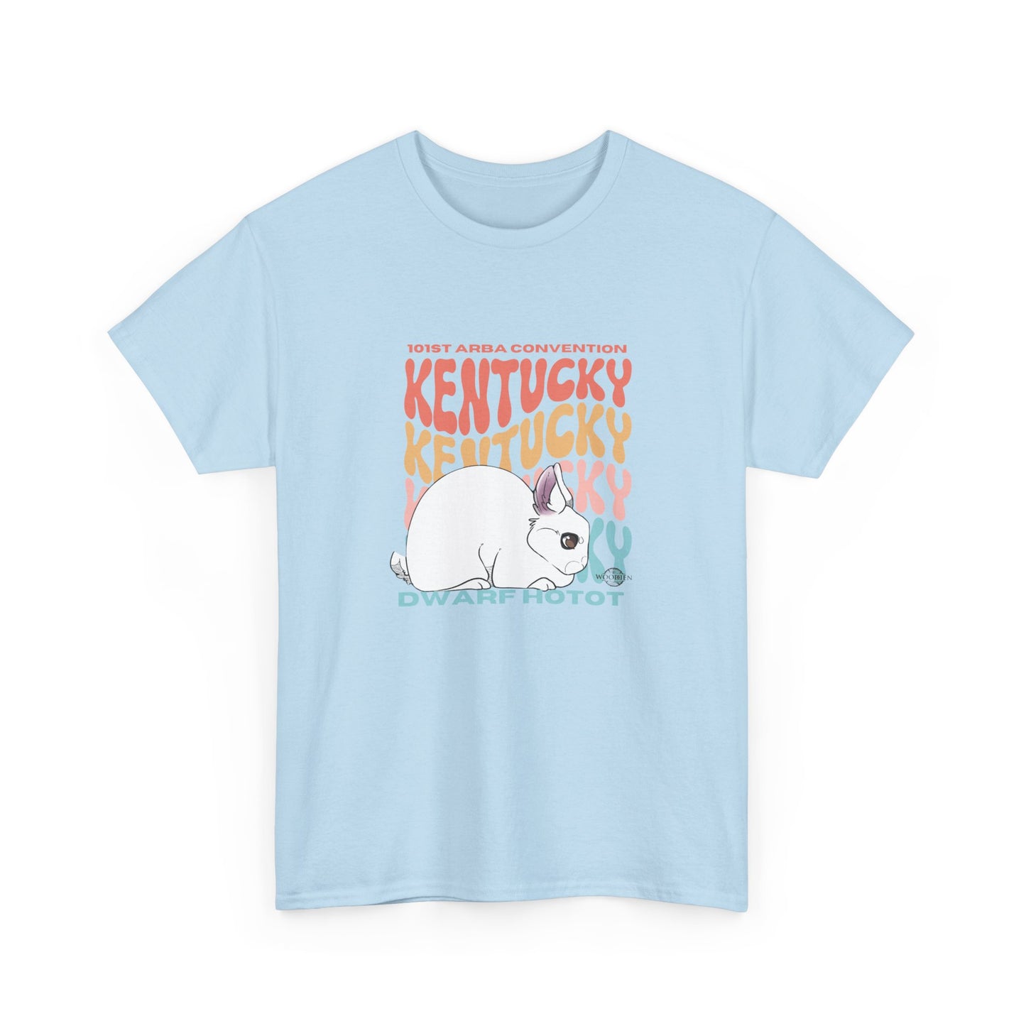 Dwarf Hotot Kentucky Unisex Heavy Cotton Tee