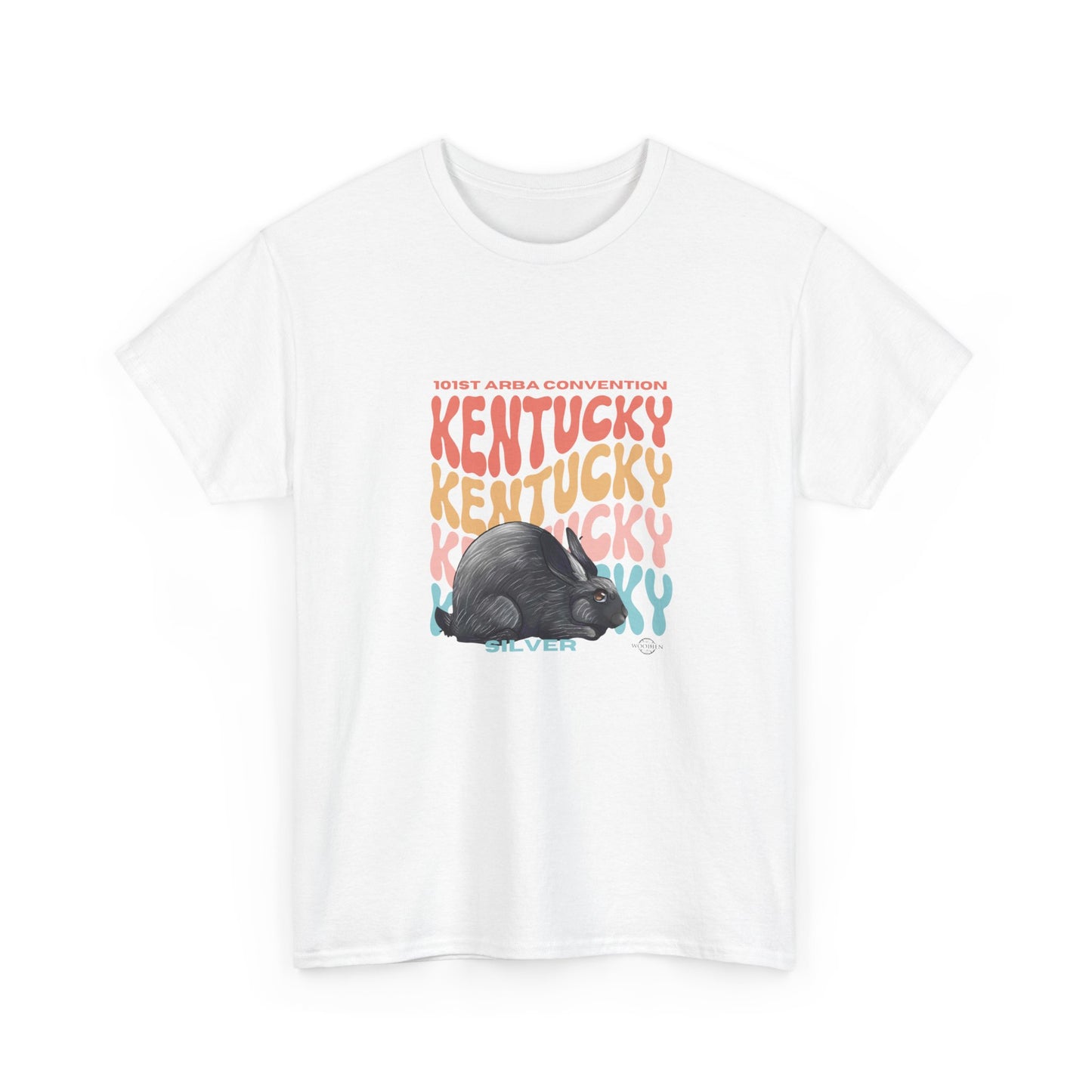 Silver Kentucky Unisex Heavy Cotton Tee