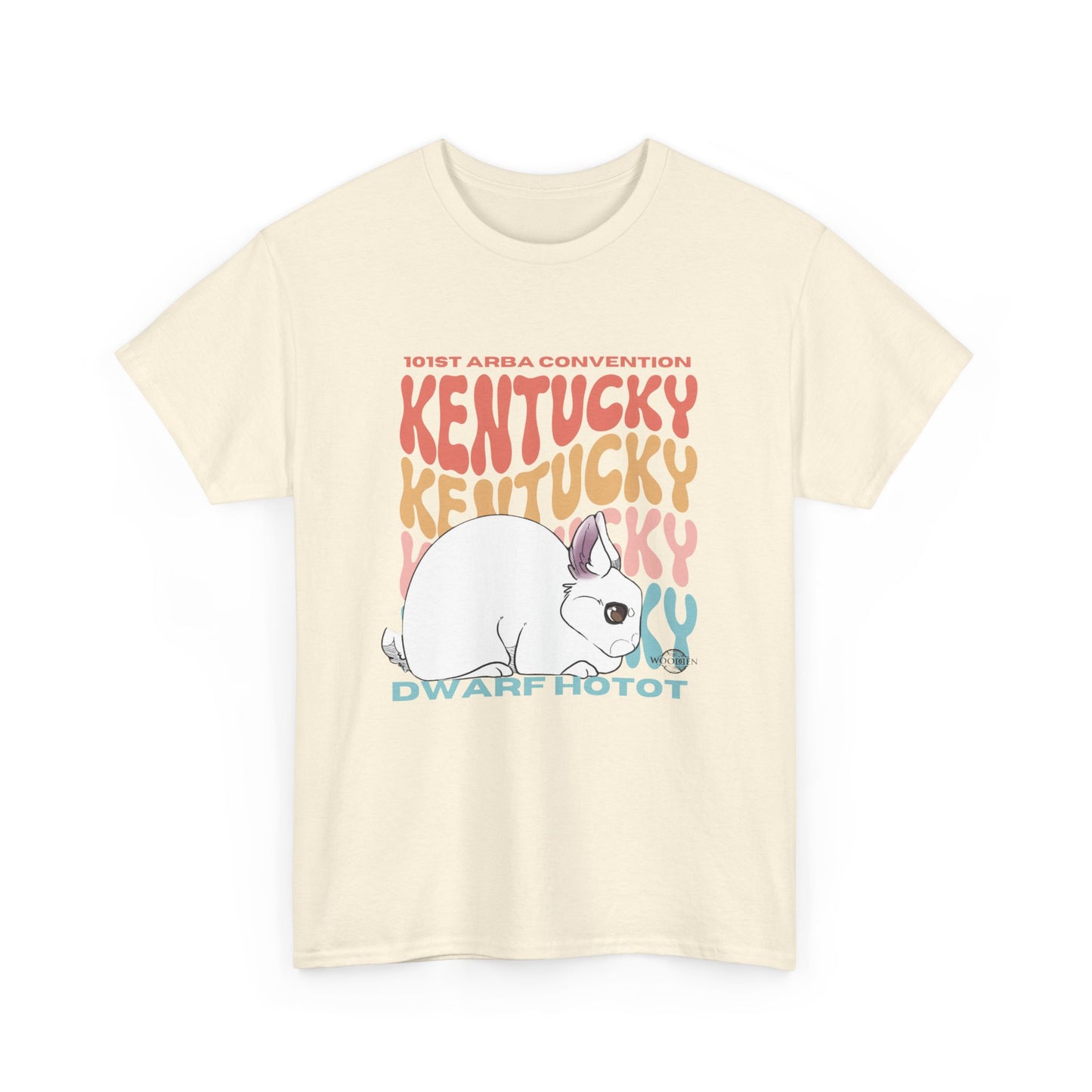 Dwarf Hotot Kentucky Unisex Heavy Cotton Tee