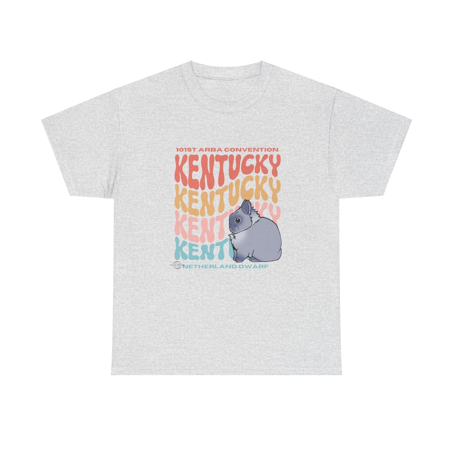 Netherland Dwarf Kentucky Unisex Heavy Cotton Tee