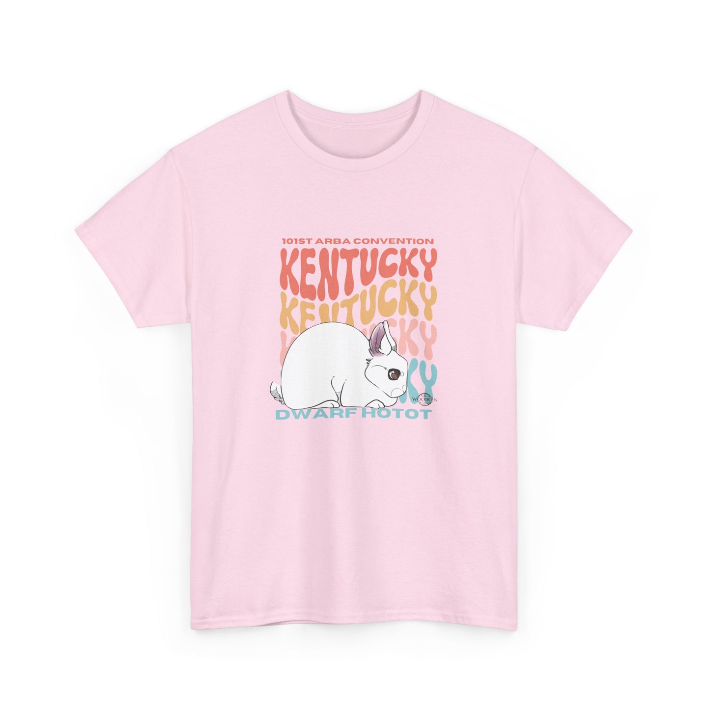 Dwarf Hotot Kentucky Unisex Heavy Cotton Tee