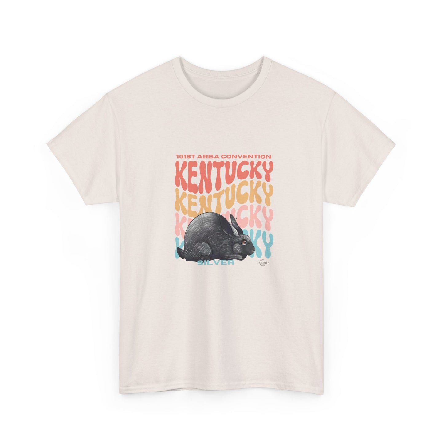 Silver Kentucky Unisex Heavy Cotton Tee