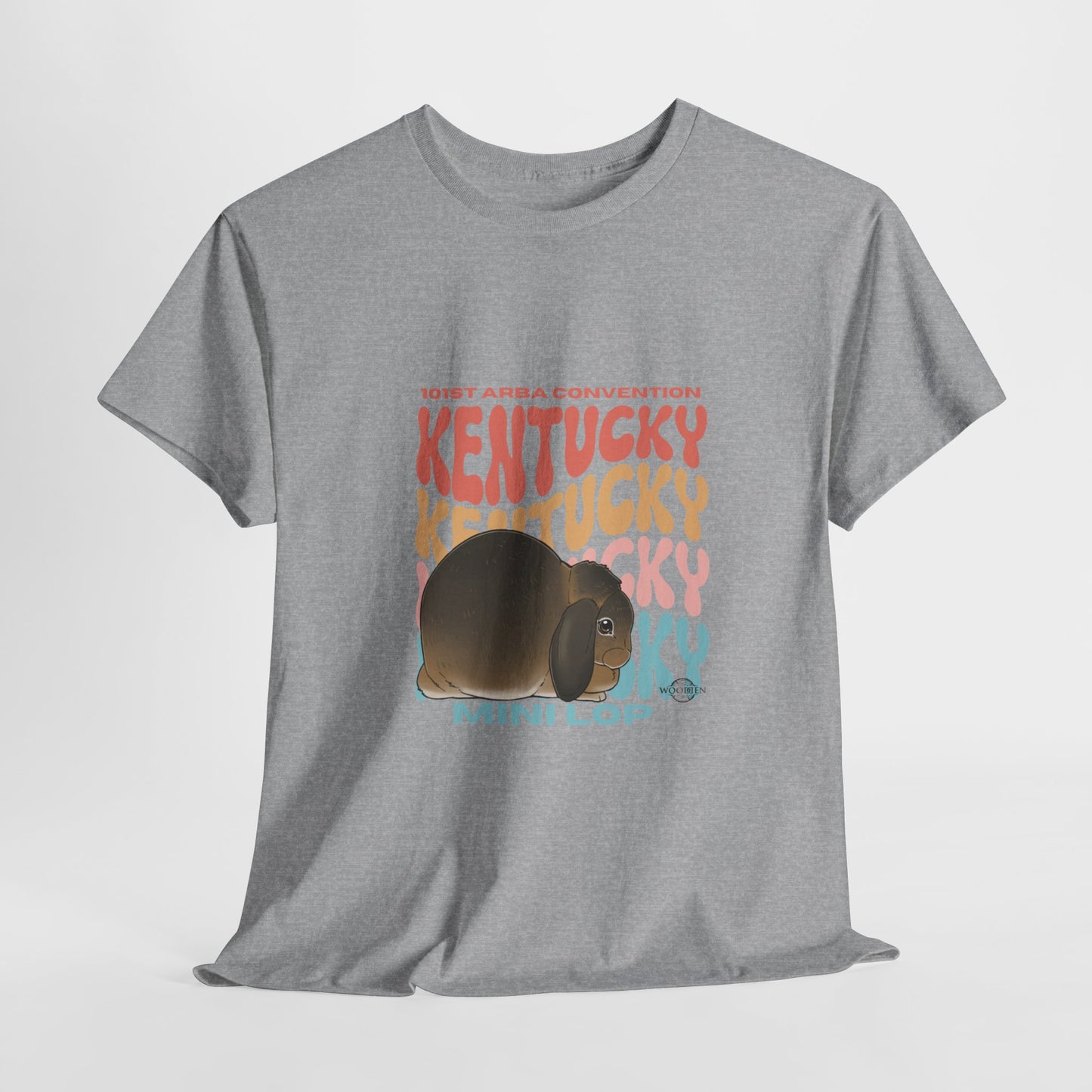 Mini Lop Kentucky Unisex Heavy Cotton Tee