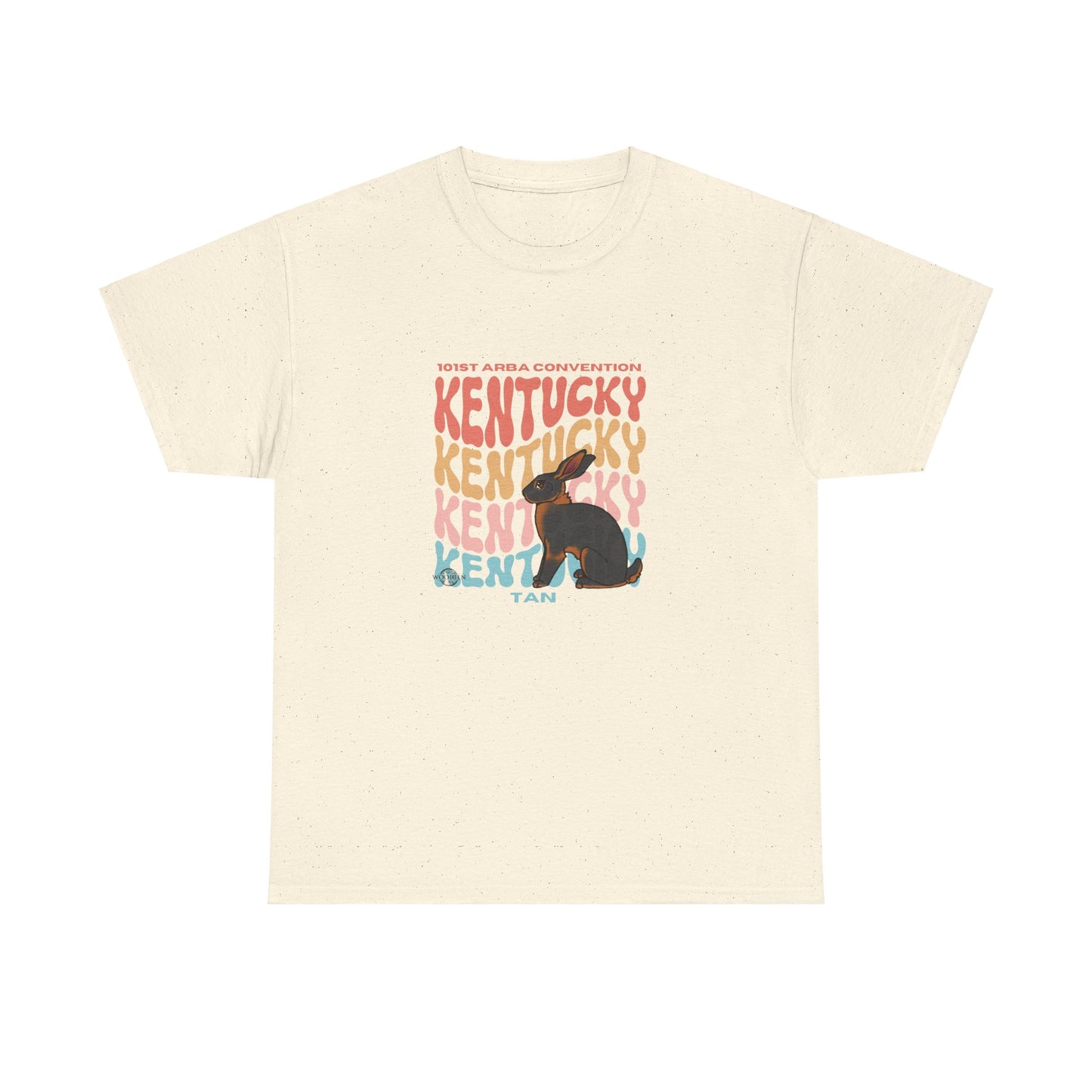 Tan Kentucky Unisex Heavy Cotton Tee