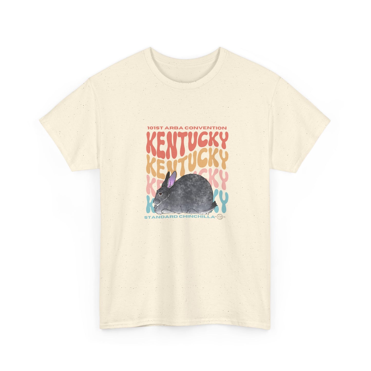 Standard Chinchilla Kentucky Unisex Heavy Cotton Tee