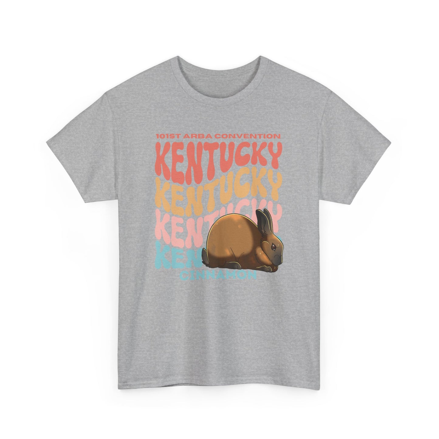 Cinnamon rabbit 101st convention Unisex Heavy Cotton Tee