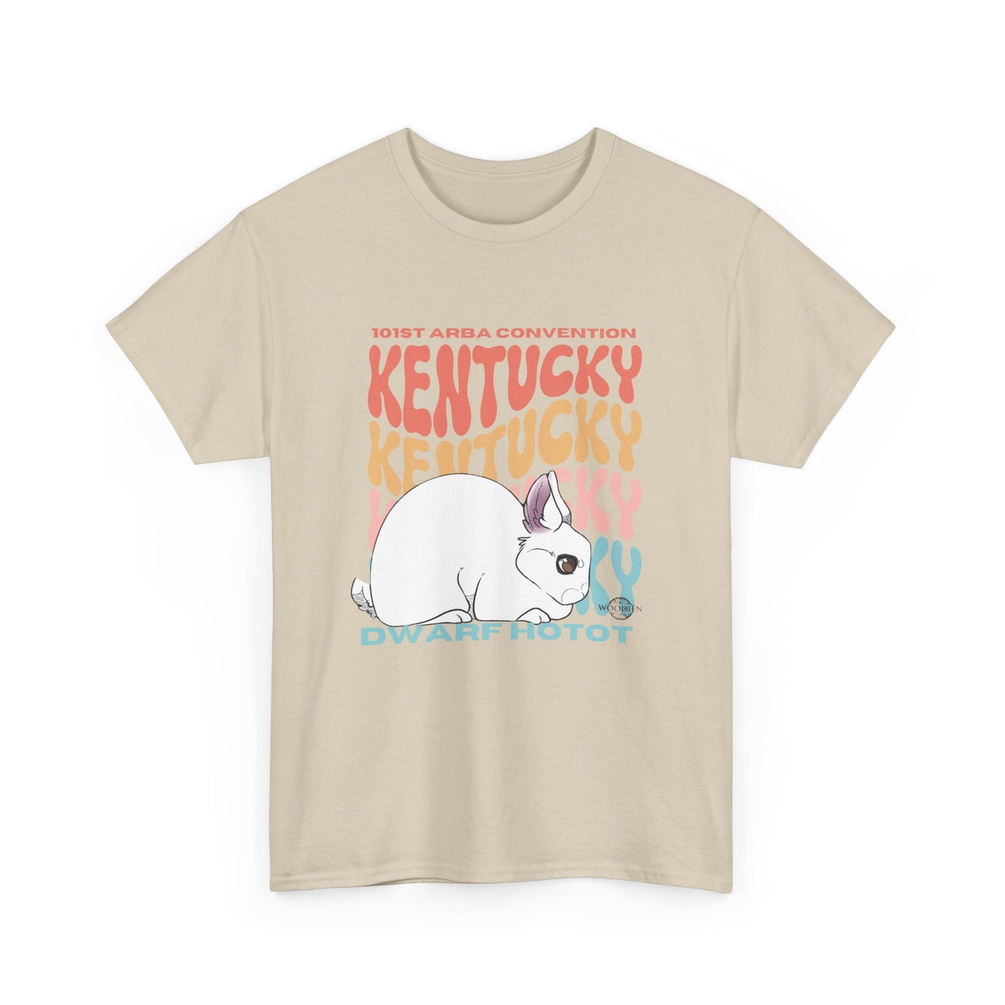 Dwarf Hotot Kentucky Unisex Heavy Cotton Tee