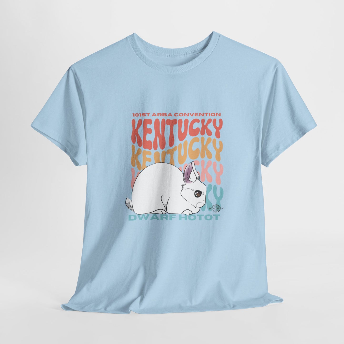 Dwarf Hotot Kentucky Unisex Heavy Cotton Tee