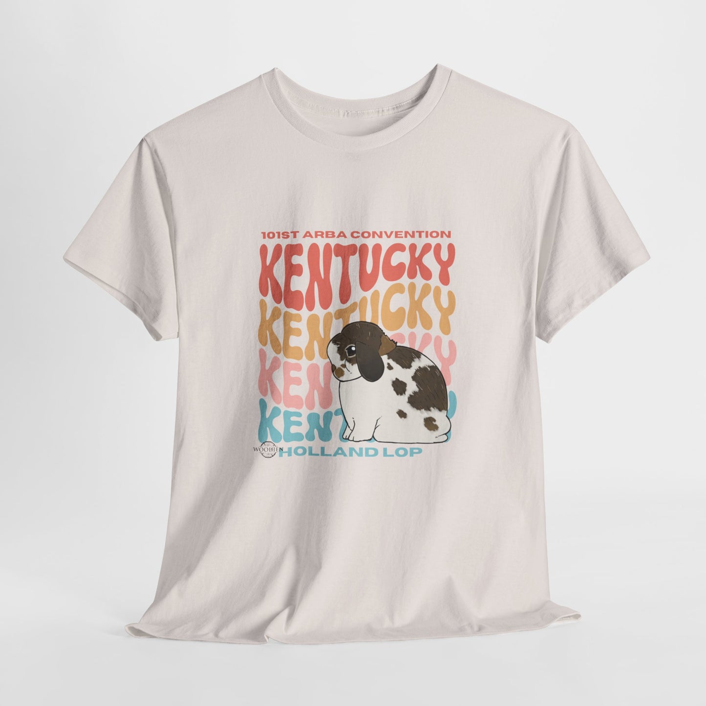 Holland Lop Kentucky Unisex Heavy Cotton Tee