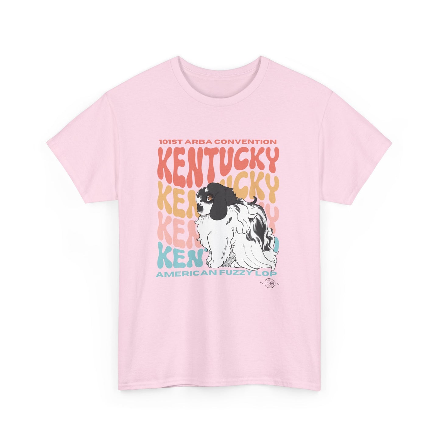 Fuzzy lop Kentucky Unisex Heavy Cotton Tee