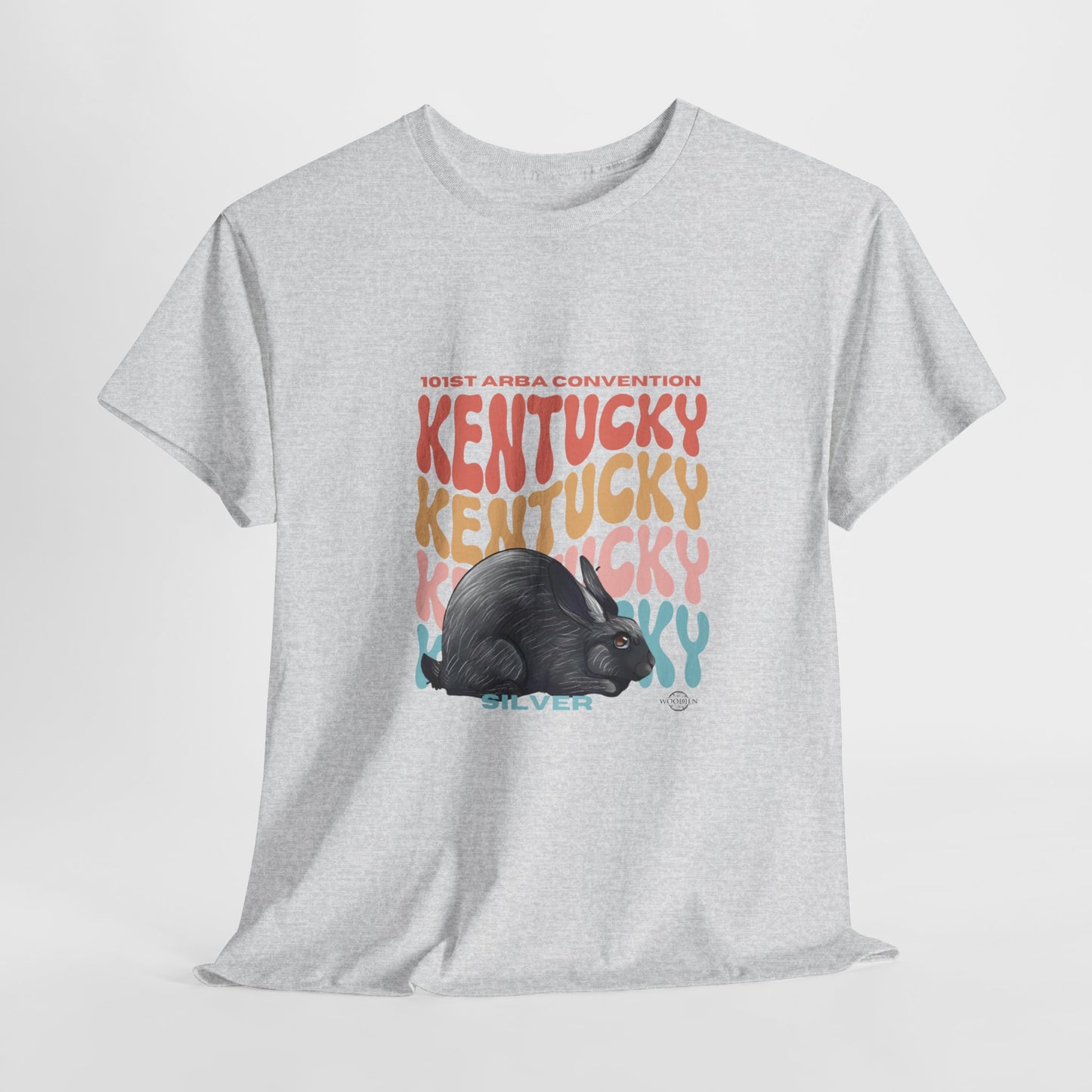 Silver Kentucky Unisex Heavy Cotton Tee