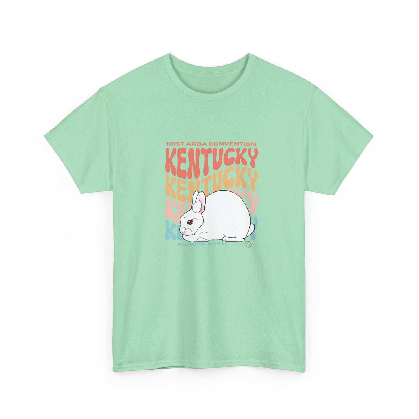 Florida White Kentucky Unisex Heavy Cotton Tee