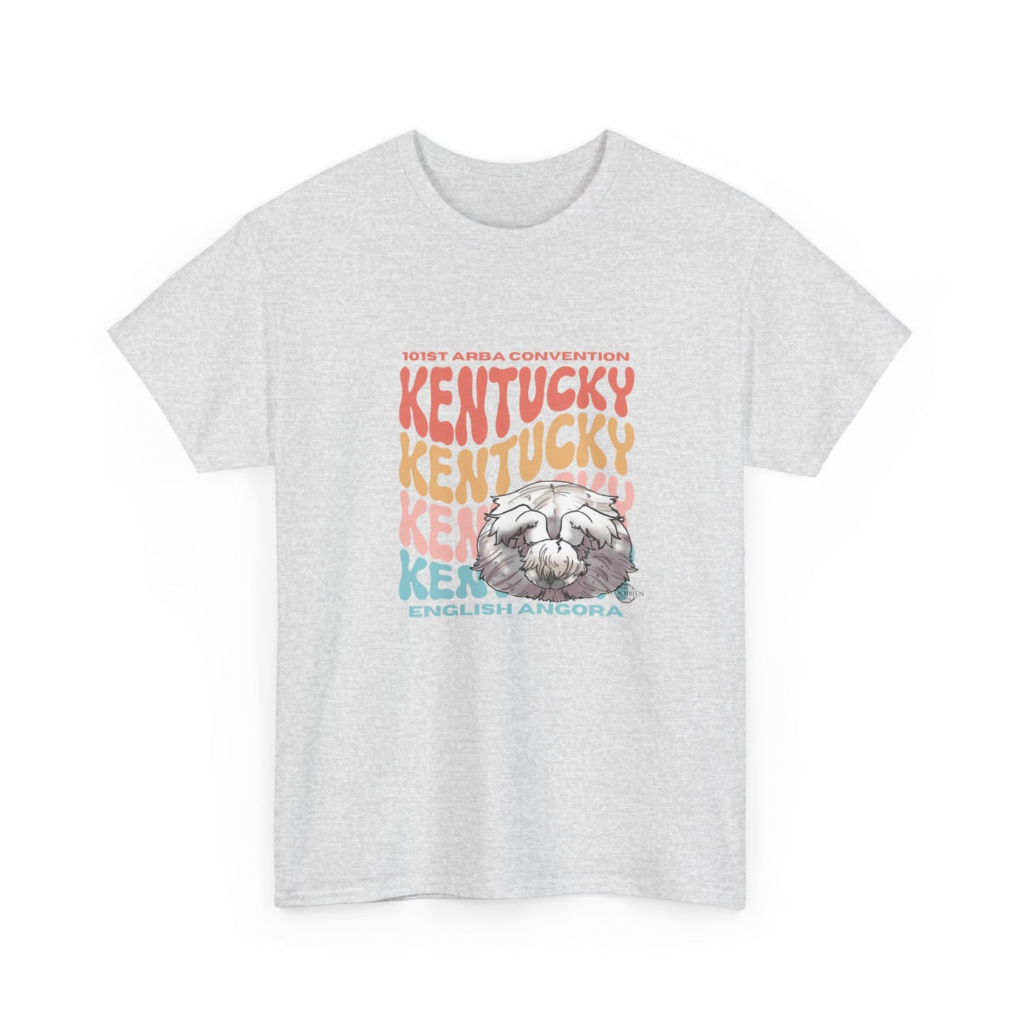 English Angora Kentucky Unisex Heavy Cotton Tee