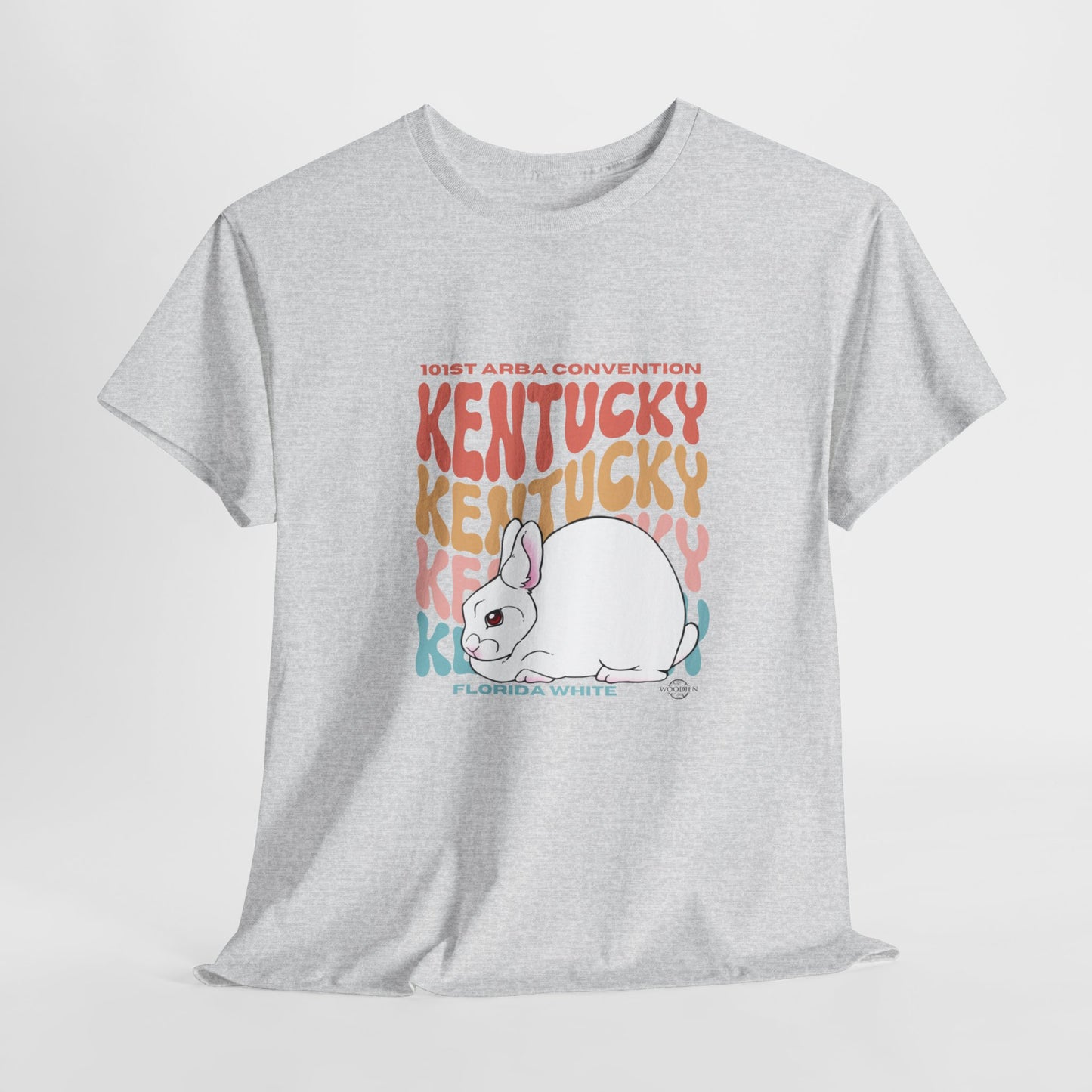 Florida White Kentucky Unisex Heavy Cotton Tee