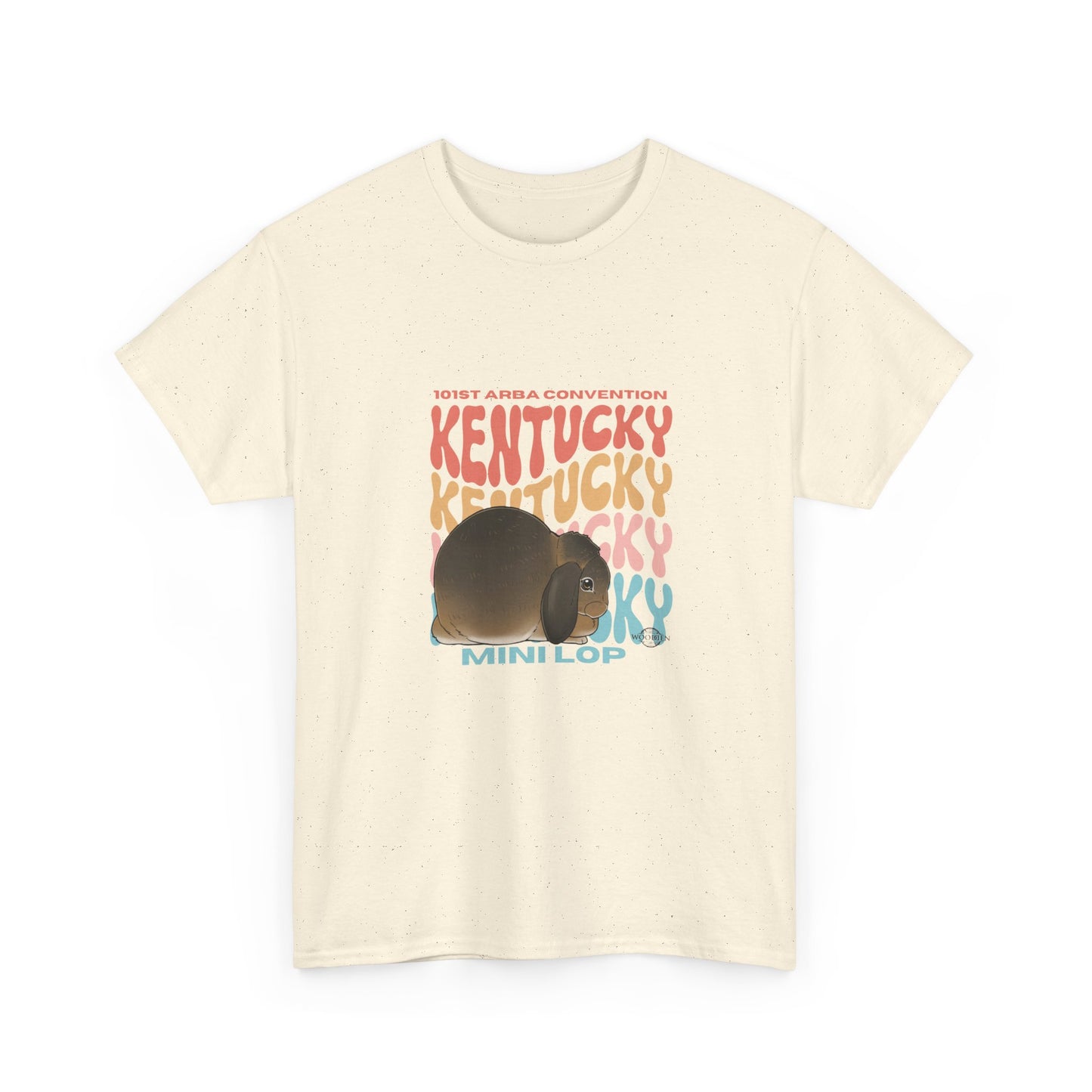 Mini Lop Kentucky Unisex Heavy Cotton Tee