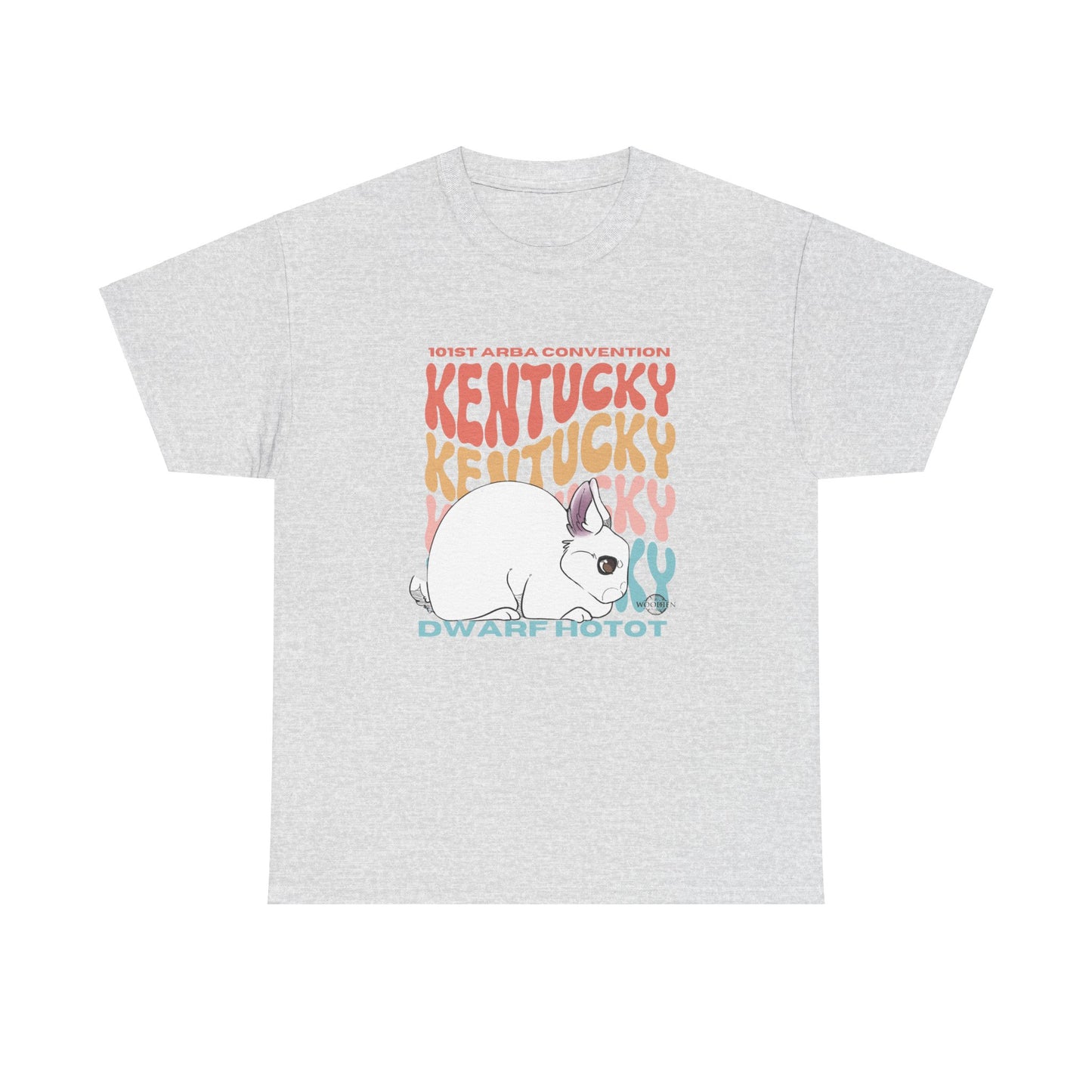 Dwarf Hotot Kentucky Unisex Heavy Cotton Tee