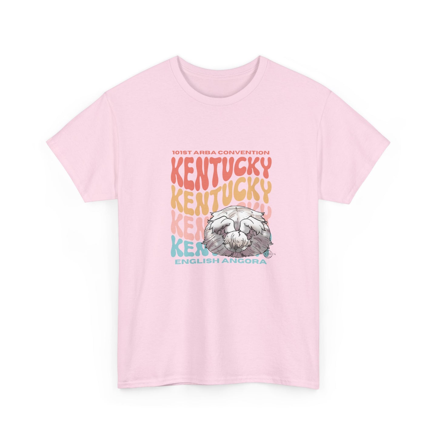 English Angora Kentucky Unisex Heavy Cotton Tee