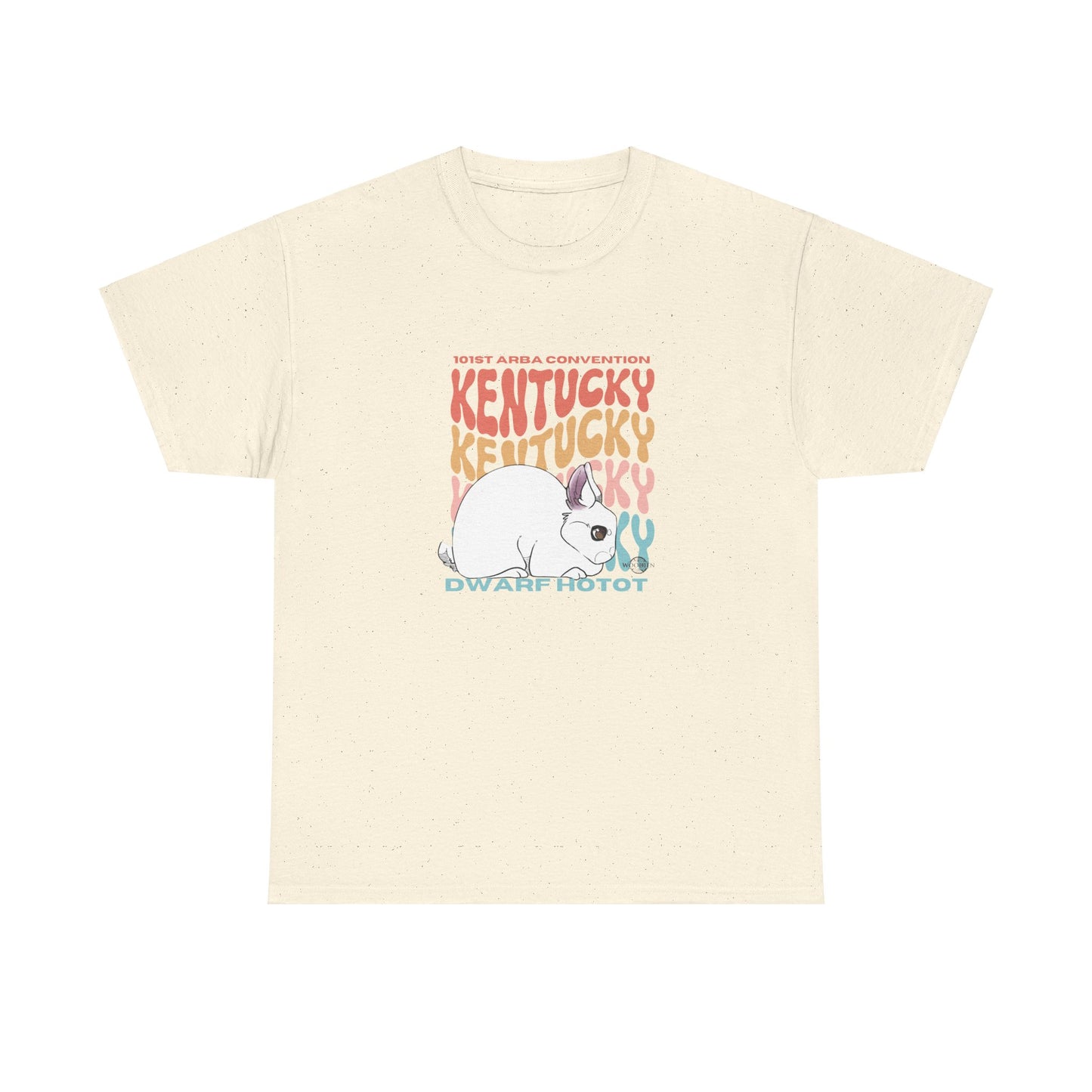 Dwarf Hotot Kentucky Unisex Heavy Cotton Tee