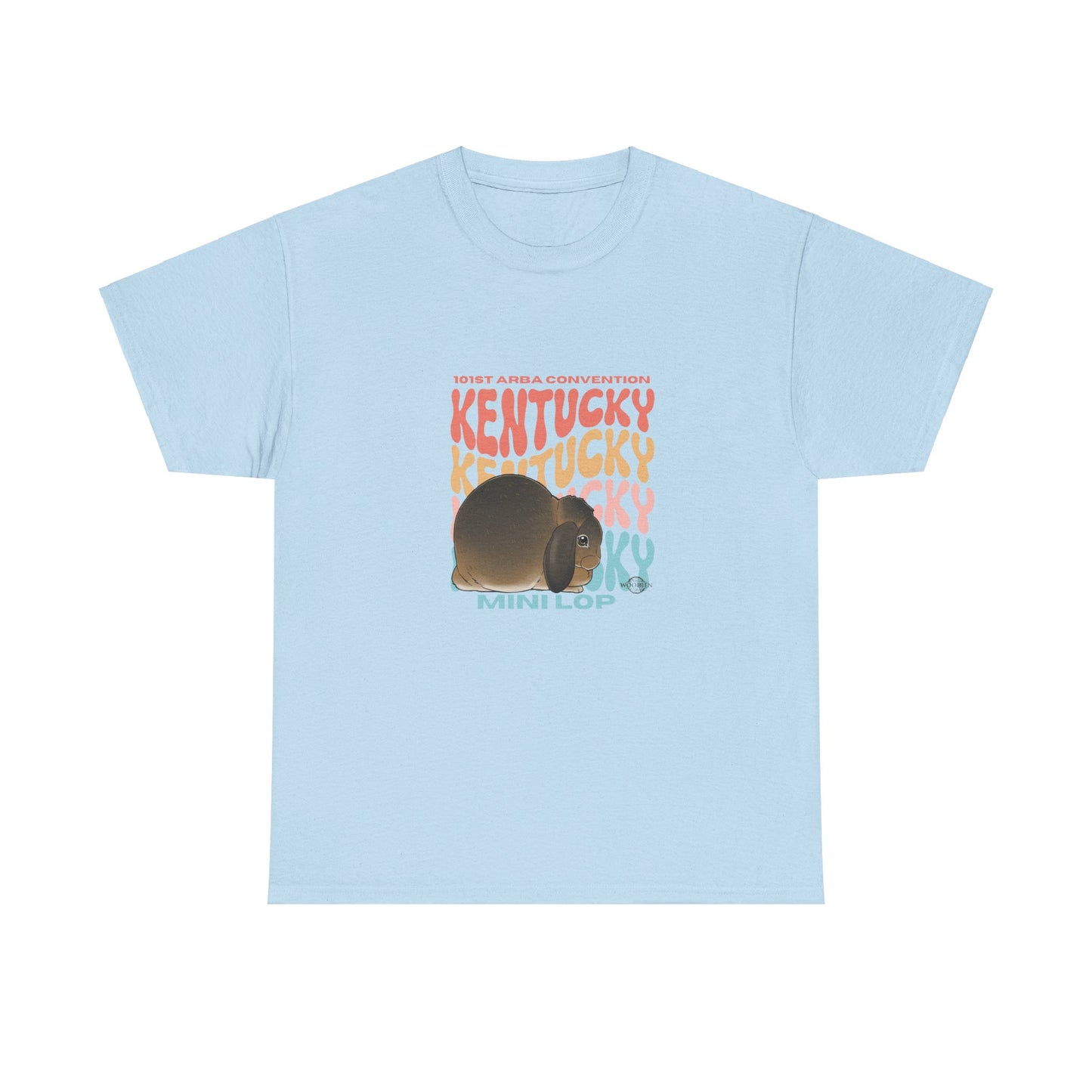 Mini Lop Kentucky Unisex Heavy Cotton Tee