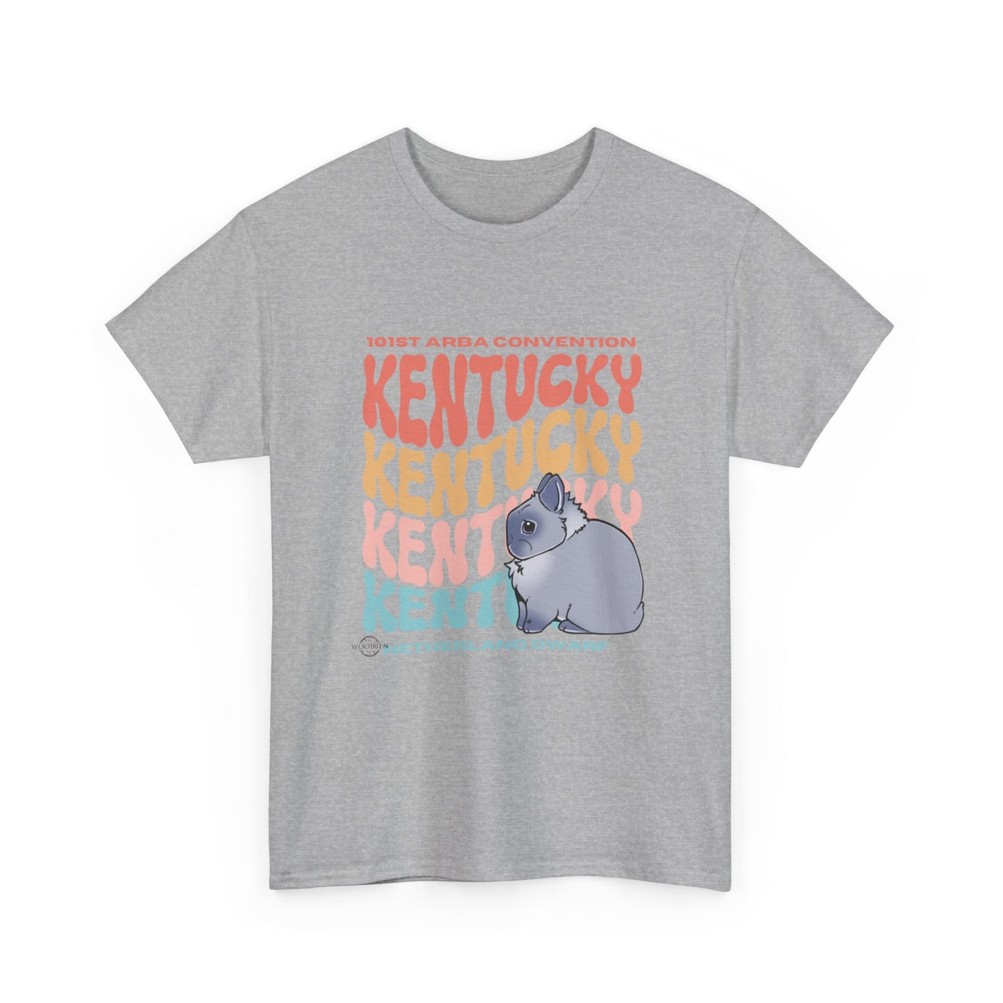 Netherland Dwarf Kentucky Unisex Heavy Cotton Tee