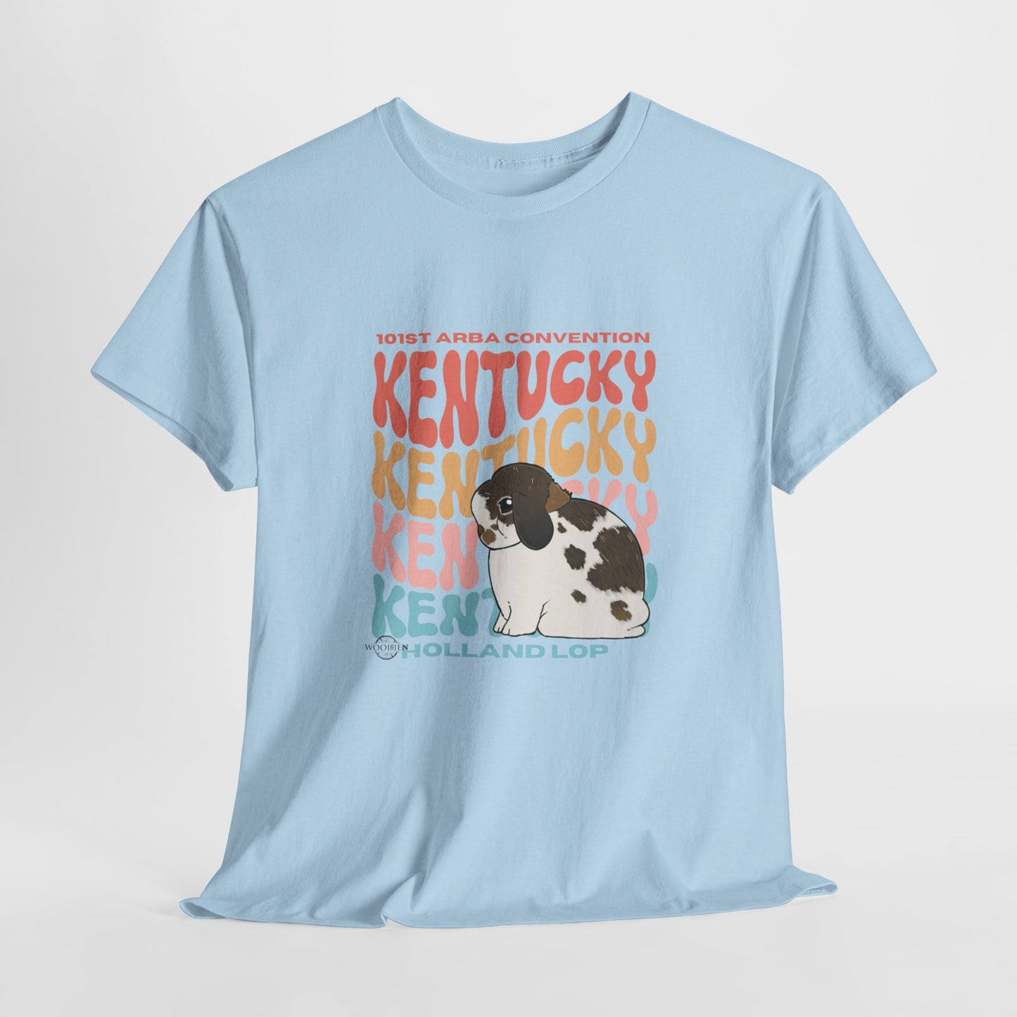 Holland Lop Kentucky Unisex Heavy Cotton Tee