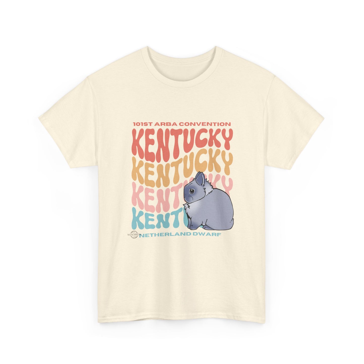 Netherland Dwarf Kentucky Unisex Heavy Cotton Tee