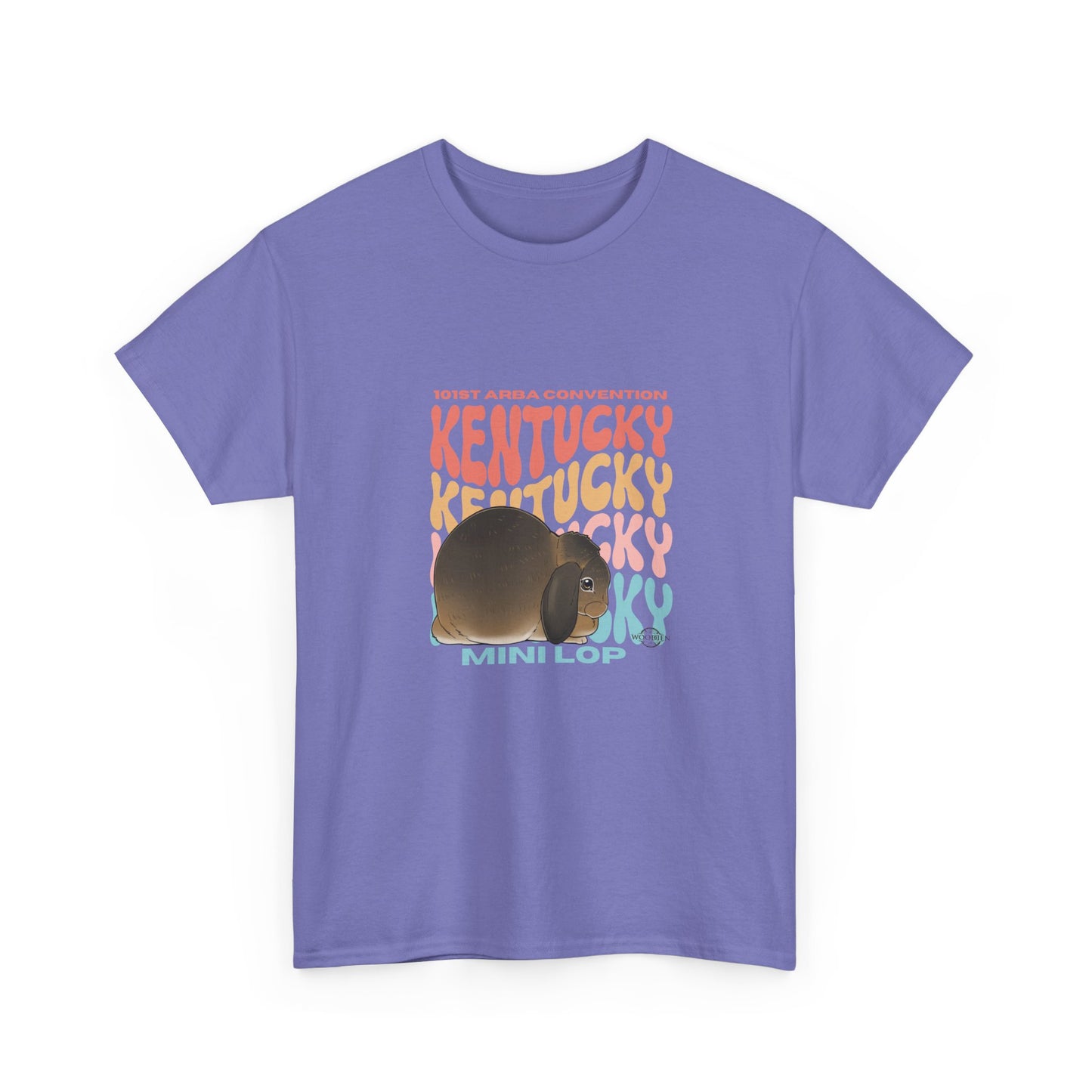 Mini Lop Kentucky Unisex Heavy Cotton Tee