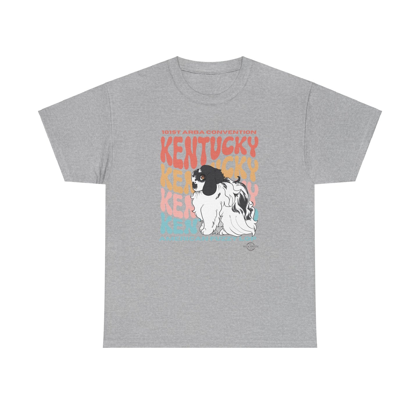 Fuzzy lop Kentucky Unisex Heavy Cotton Tee