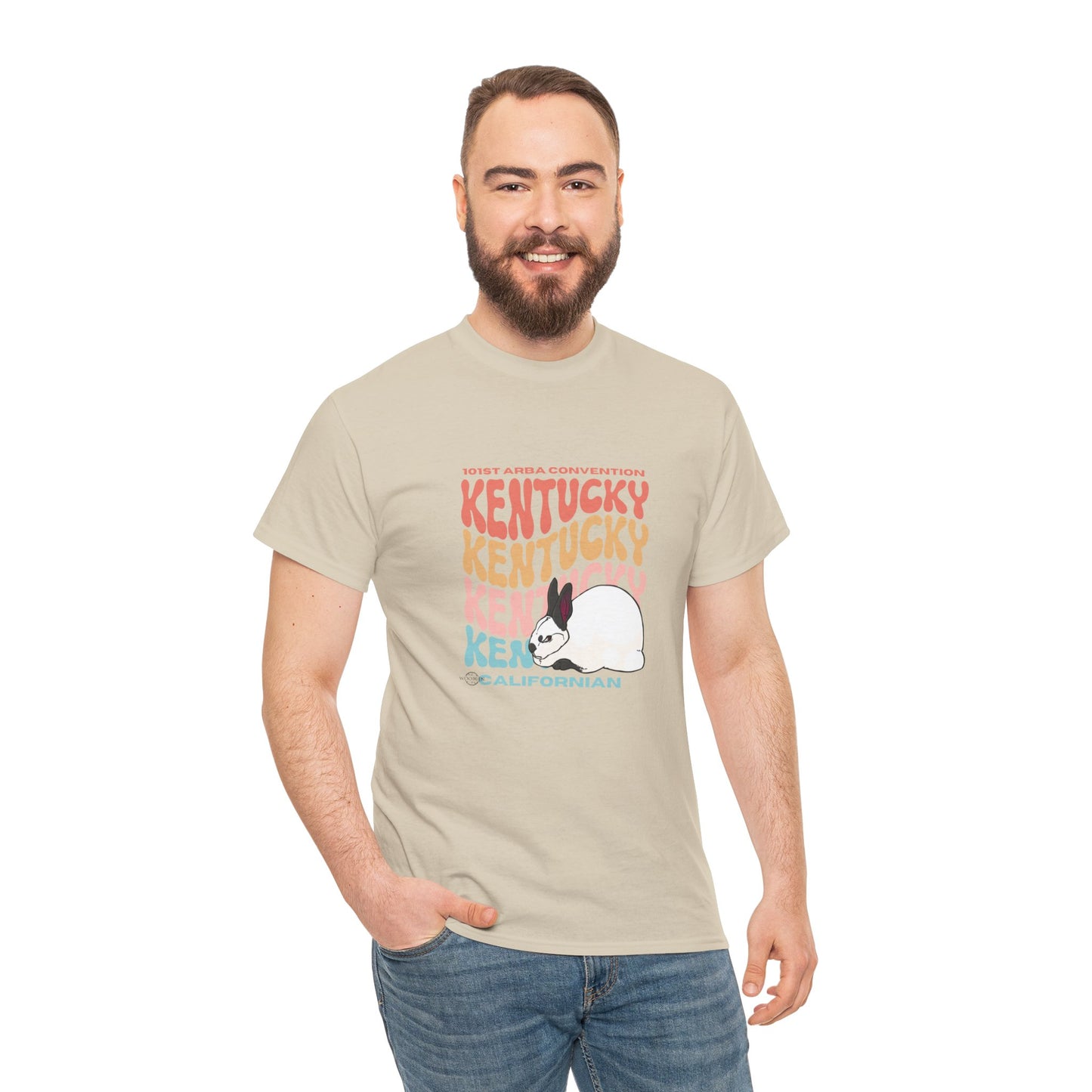 Californian rabbit Unisex Heavy Cotton Tee