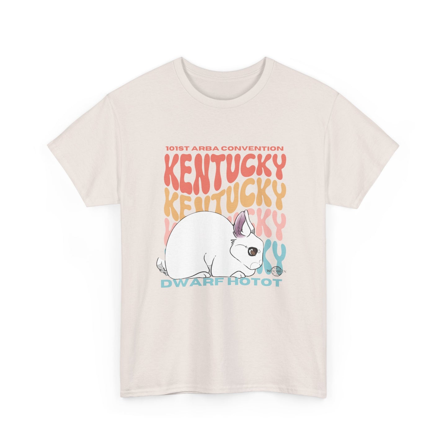 Dwarf Hotot Kentucky Unisex Heavy Cotton Tee