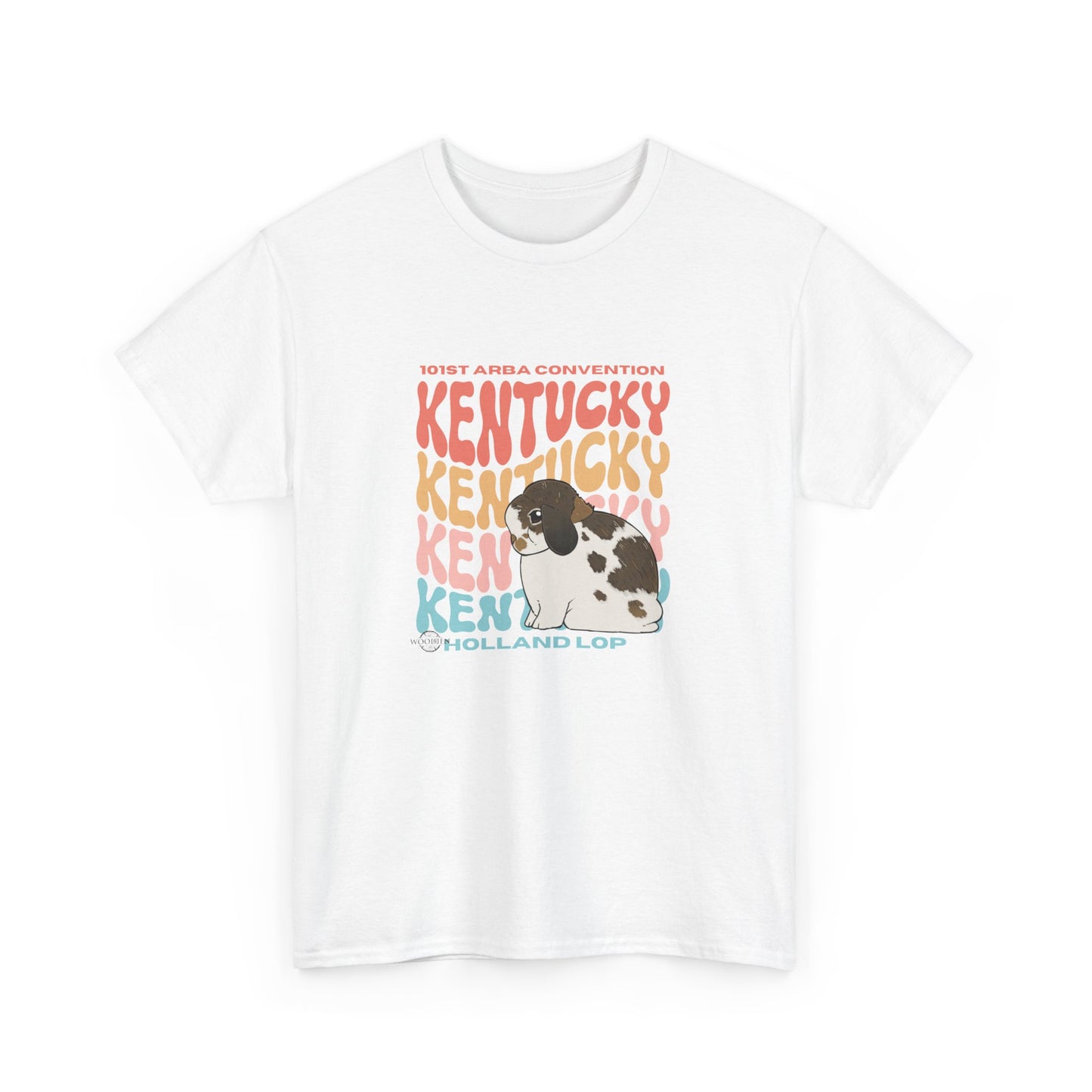 Holland Lop Kentucky Unisex Heavy Cotton Tee