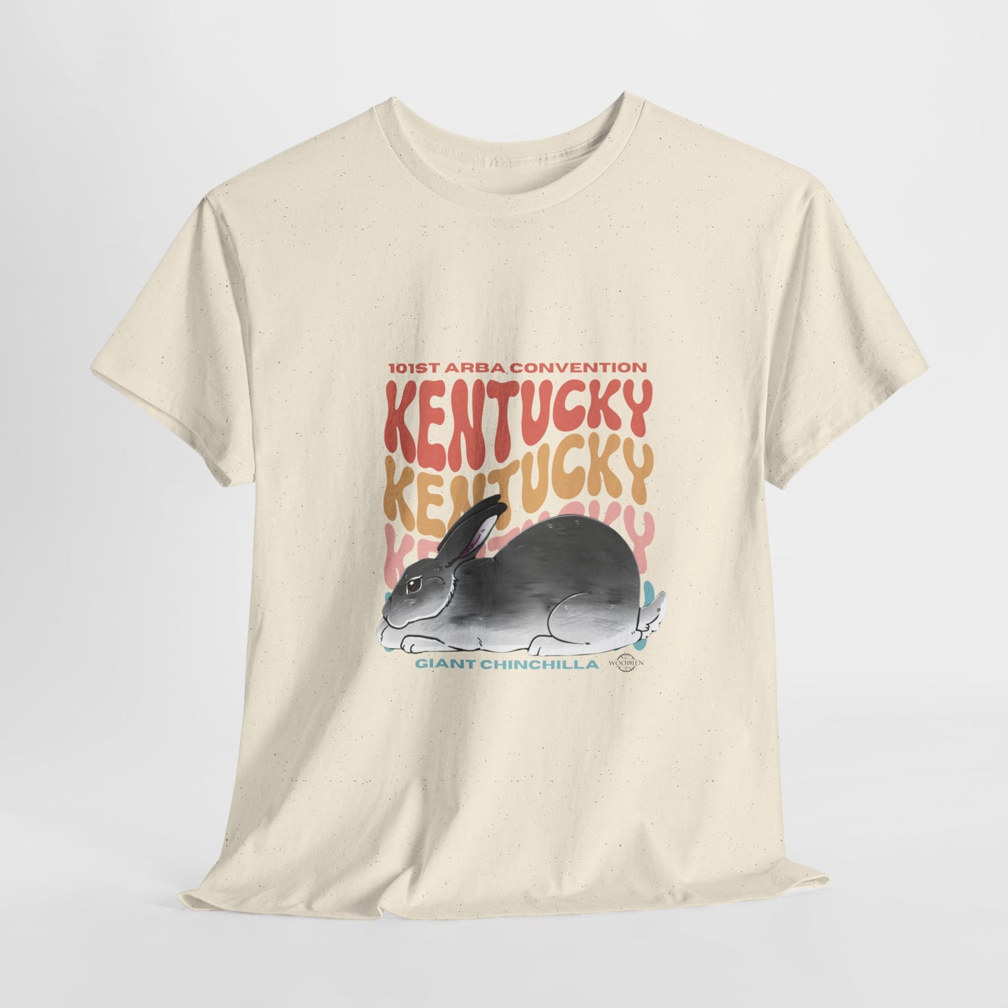 Giant Chinchilla Kentucky Unisex Heavy Cotton Tee