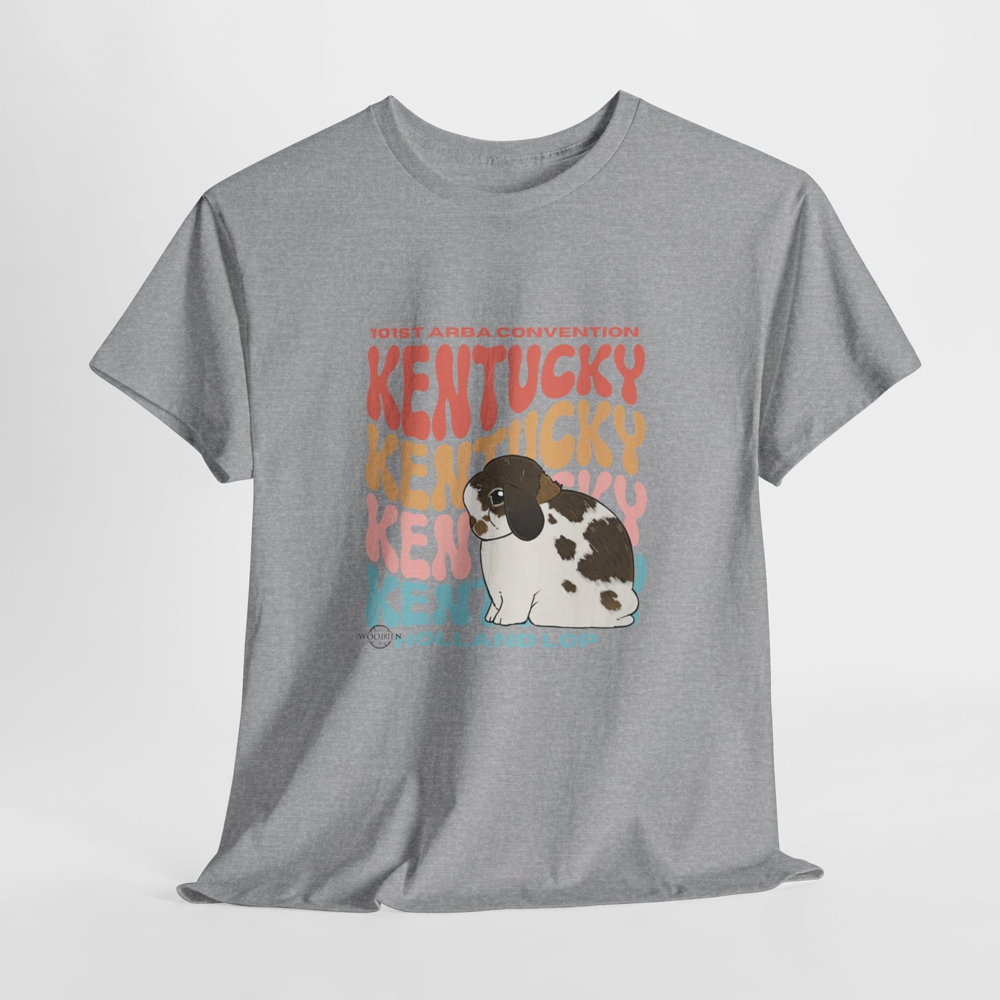 Holland Lop Kentucky Unisex Heavy Cotton Tee