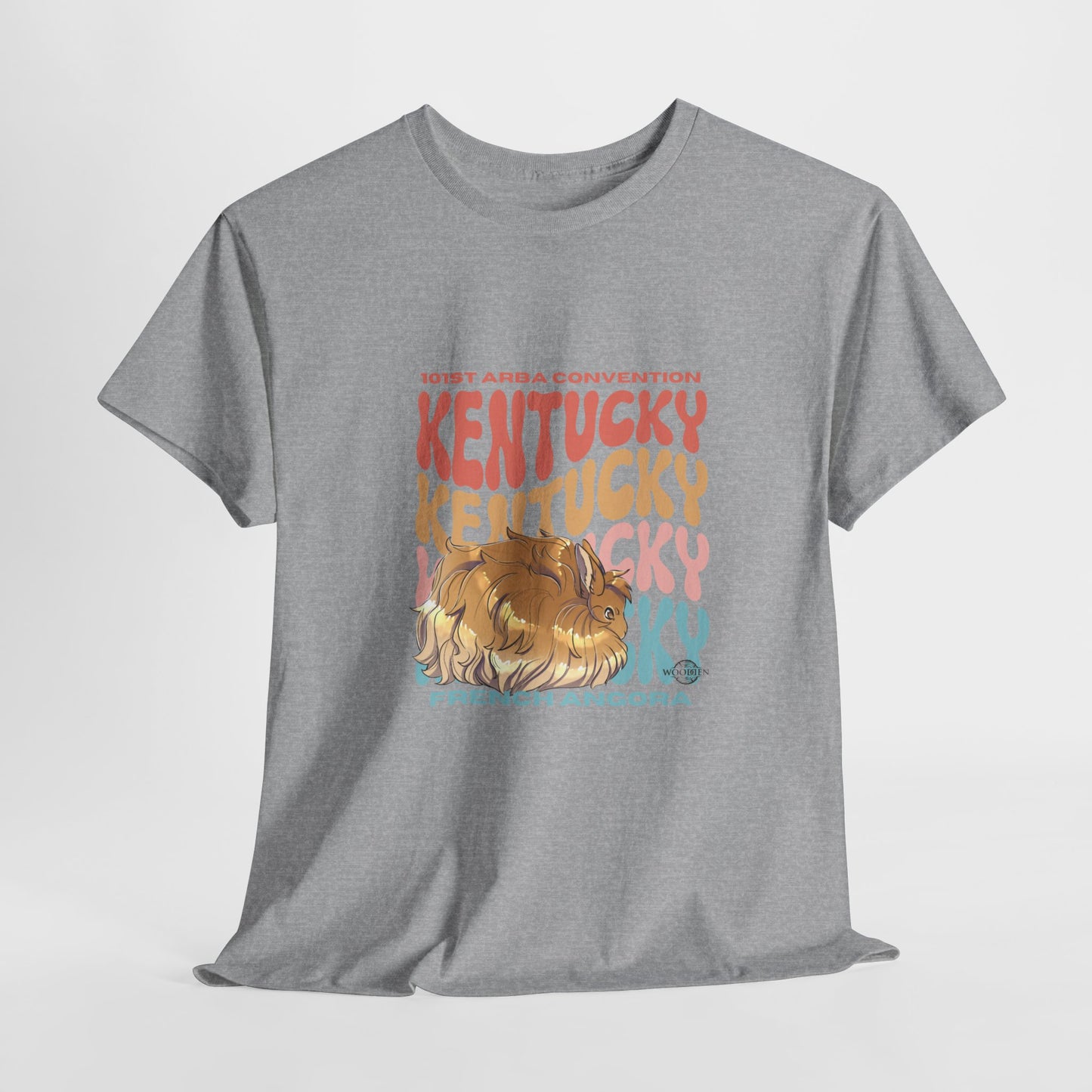 French Angora Kentucky Unisex Heavy Cotton Tee