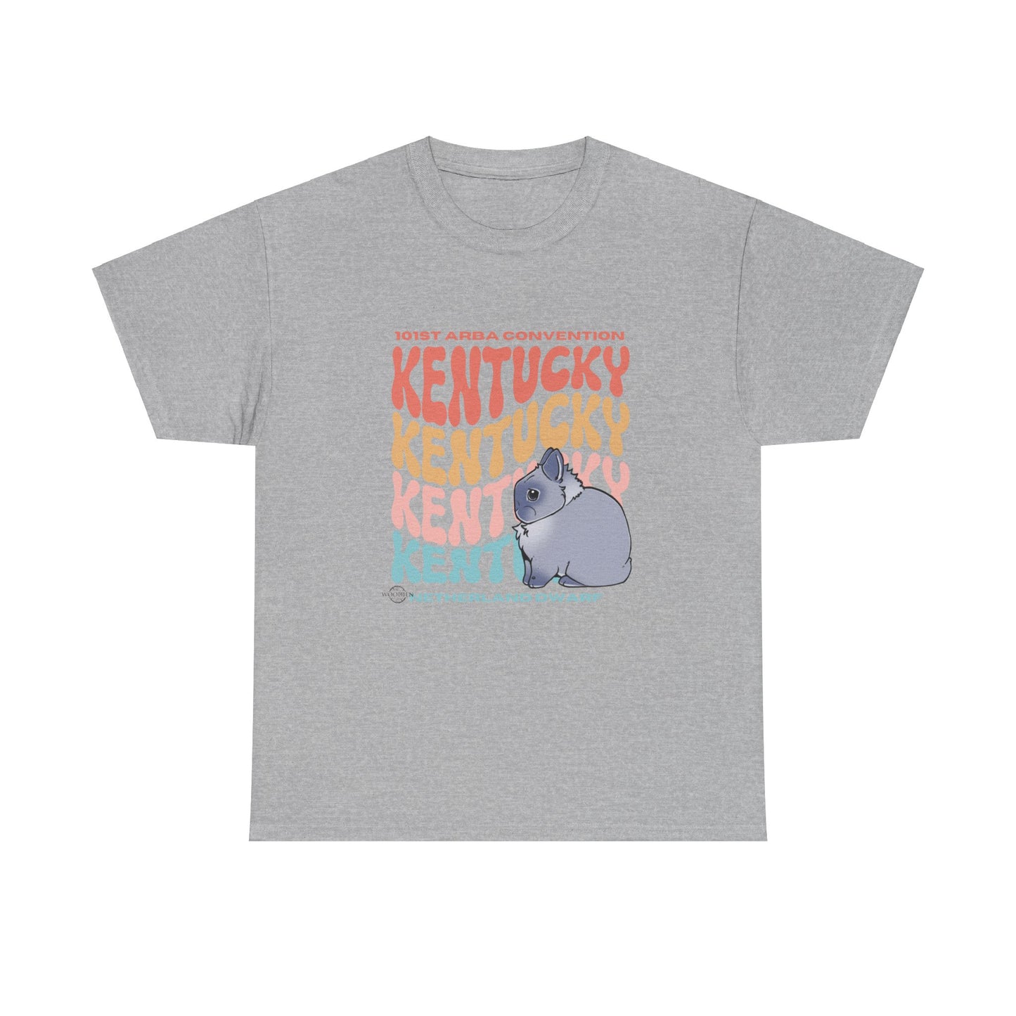 Netherland Dwarf Kentucky Unisex Heavy Cotton Tee