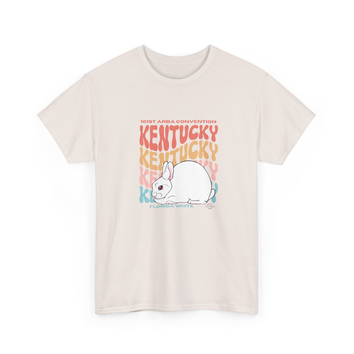 Florida White Kentucky Unisex Heavy Cotton Tee