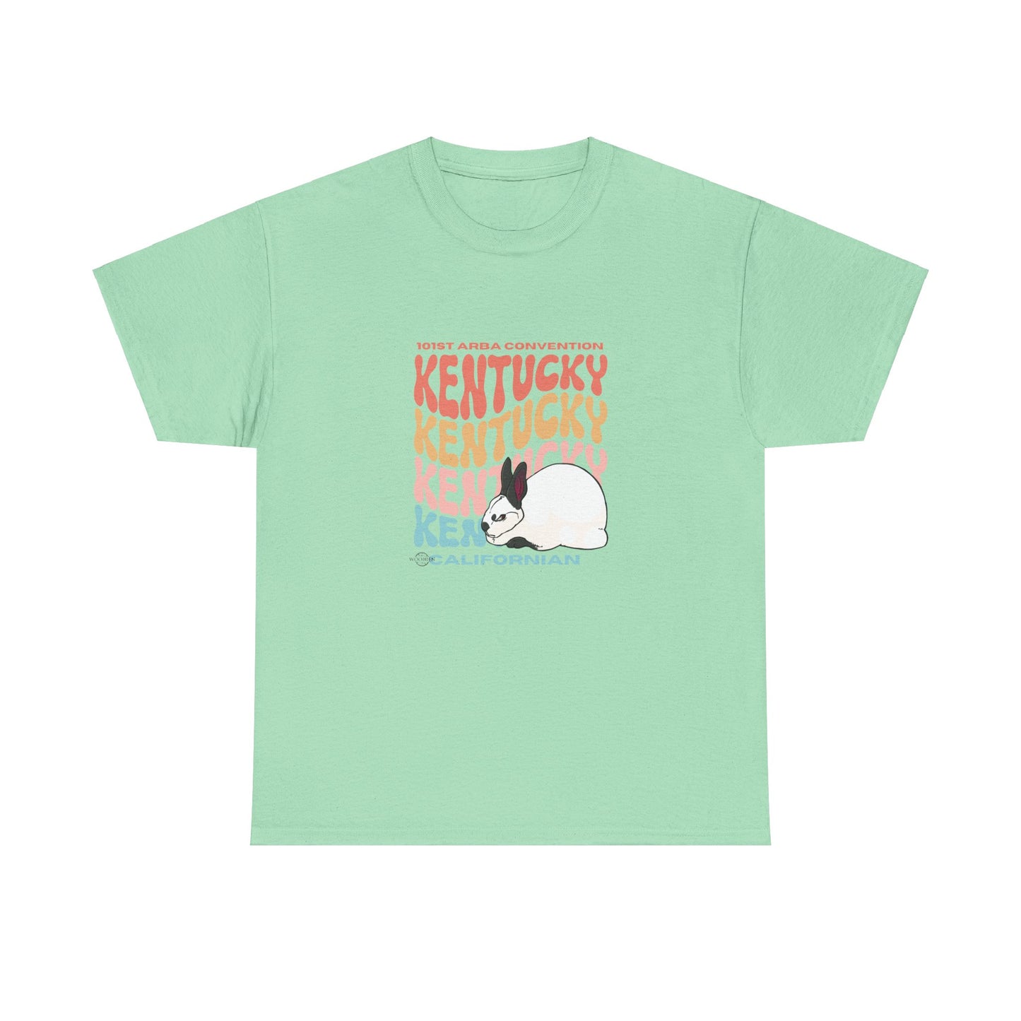 Californian rabbit Unisex Heavy Cotton Tee