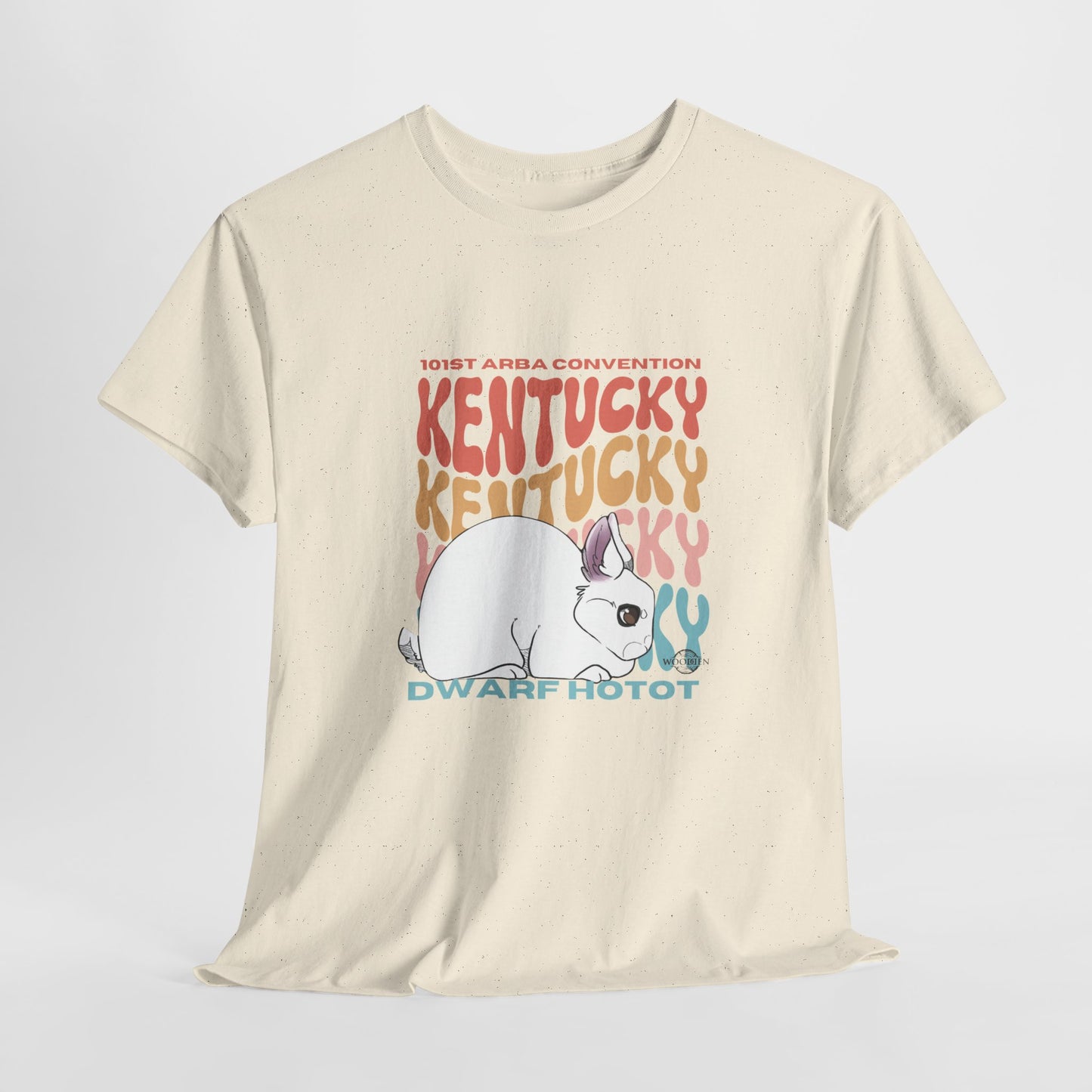 Dwarf Hotot Kentucky Unisex Heavy Cotton Tee