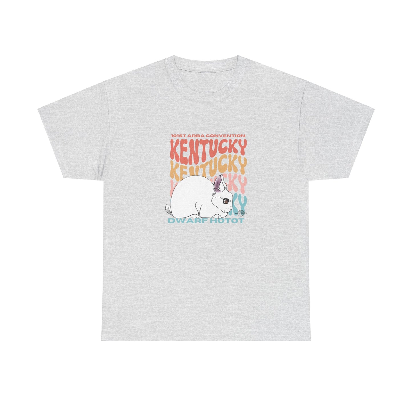 Dwarf Hotot Kentucky Unisex Heavy Cotton Tee