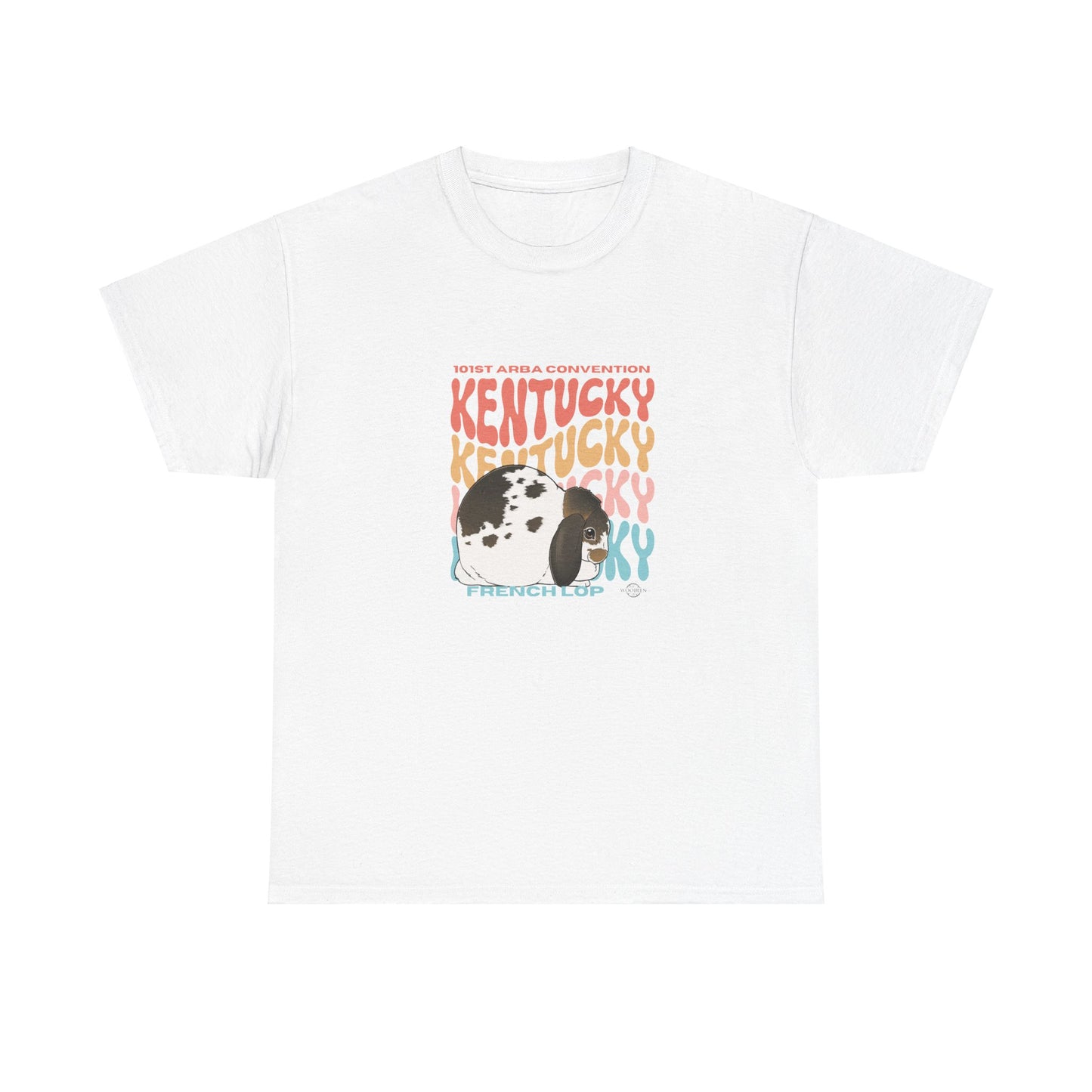 French Lop Kentucky Unisex Heavy Cotton Tee