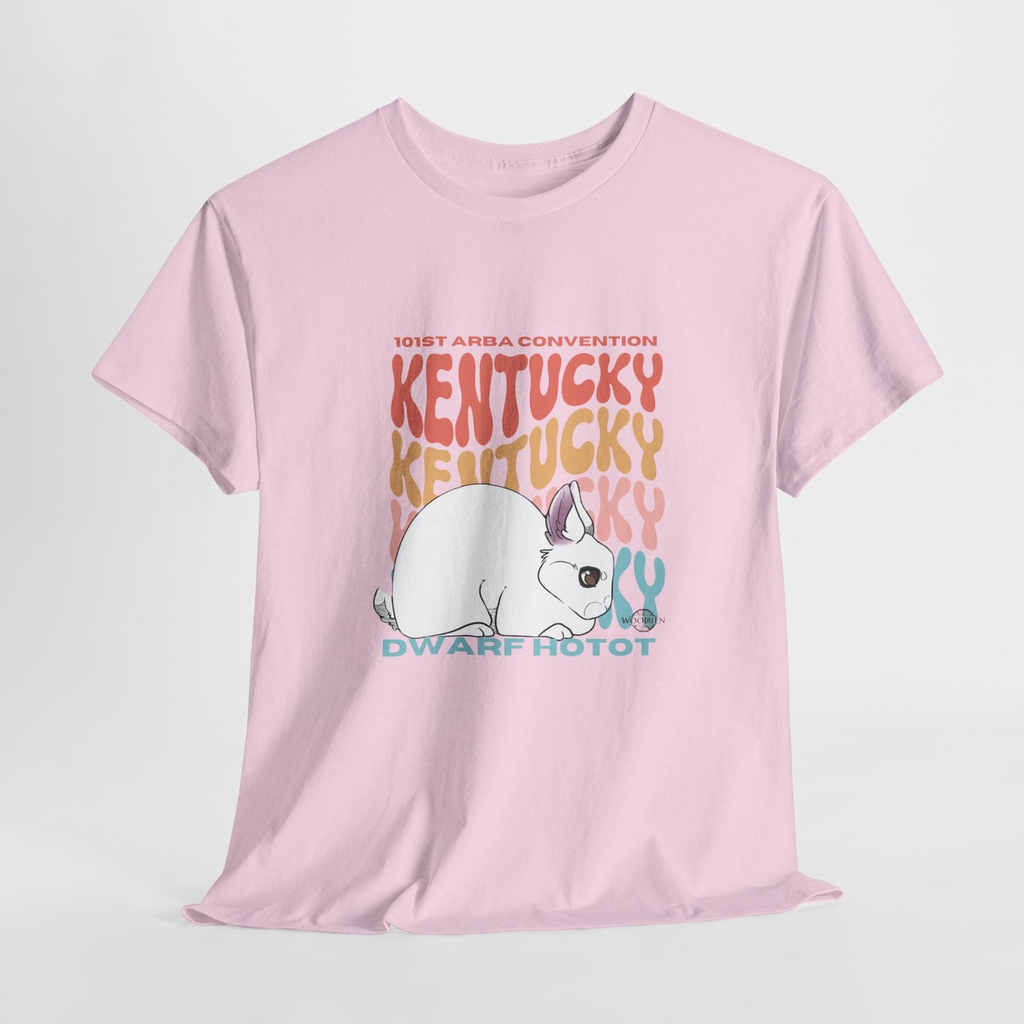 Dwarf Hotot Kentucky Unisex Heavy Cotton Tee