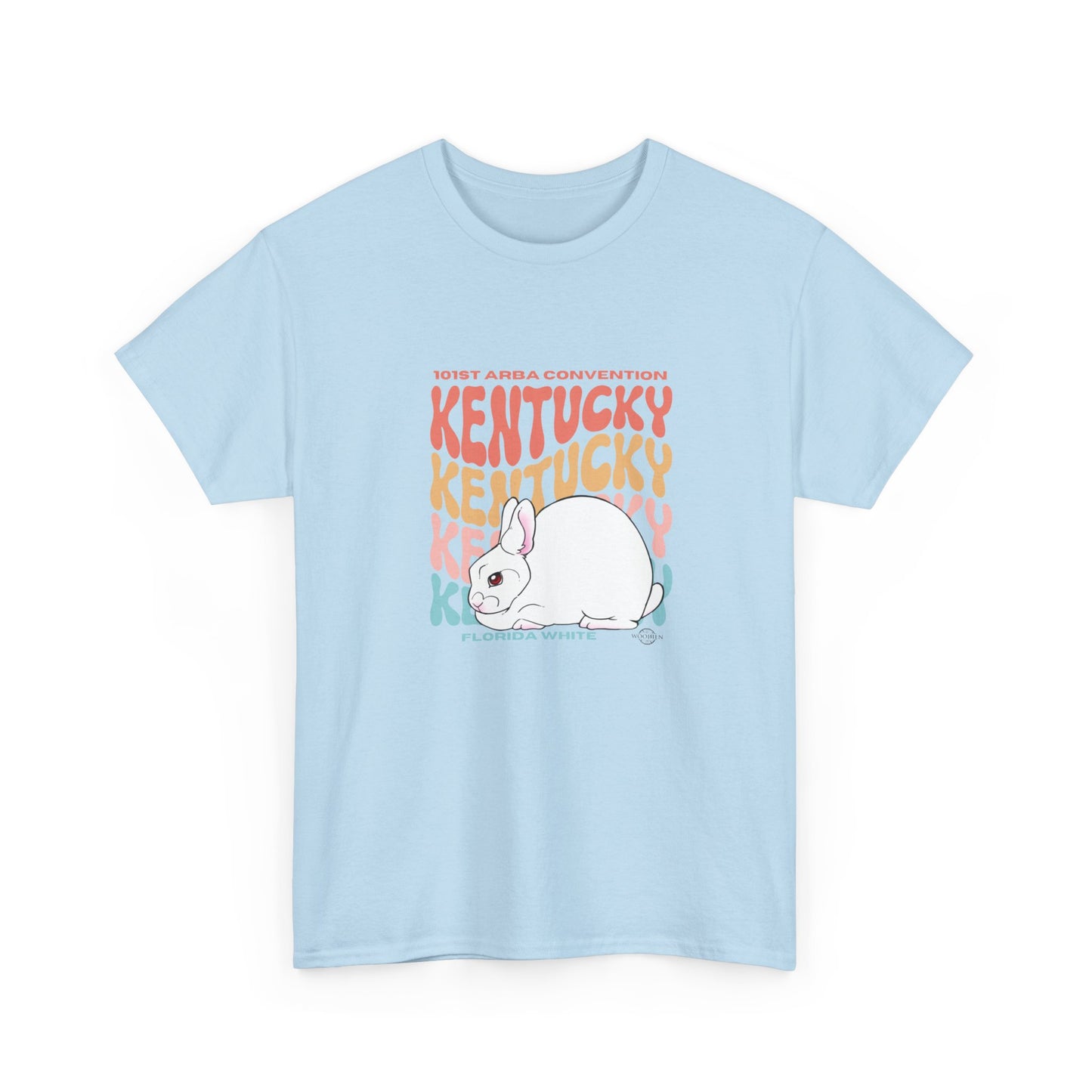 Florida White Kentucky Unisex Heavy Cotton Tee