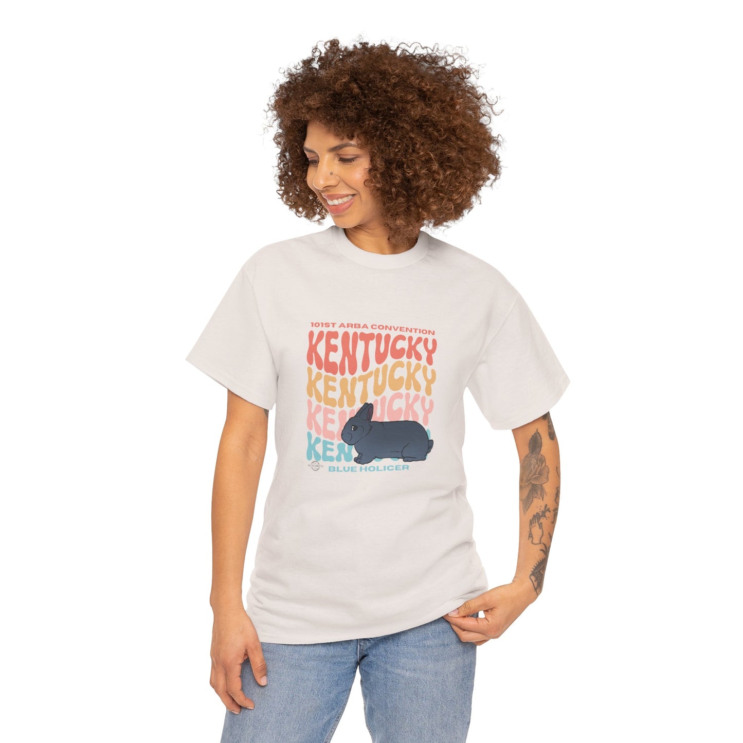 Blue Holicer Kentucky Unisex Heavy Cotton Tee