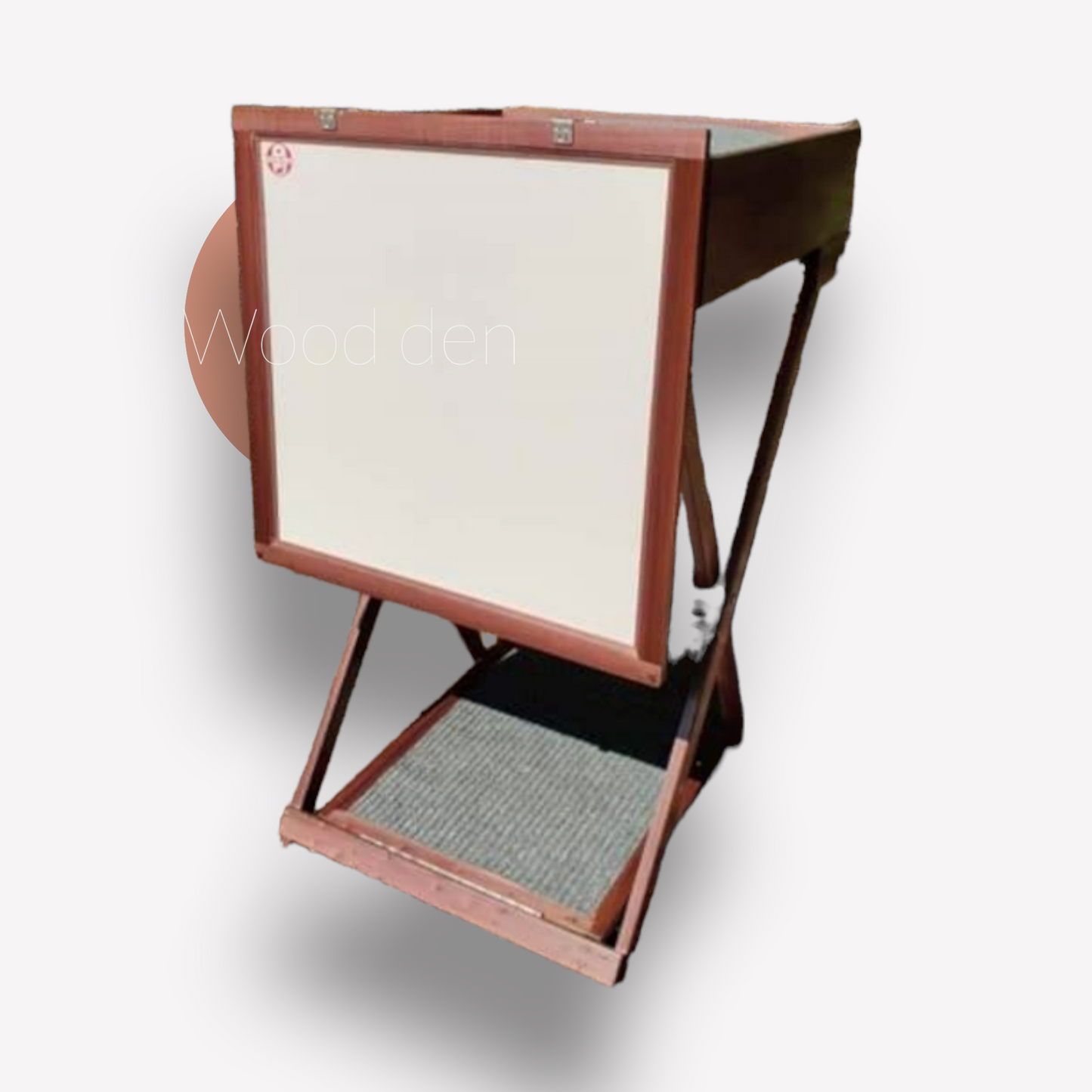 Angora deluxe rabbit grooming table with turn table